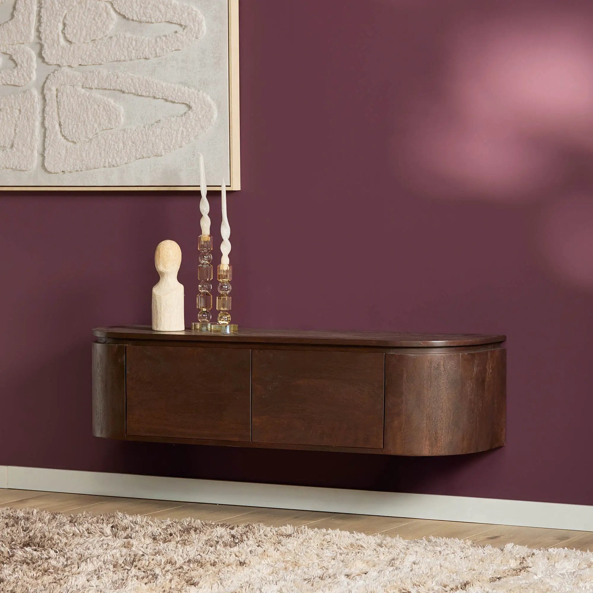 Tv-meubel Excellent Bruin | 120 cm by depauwwonen