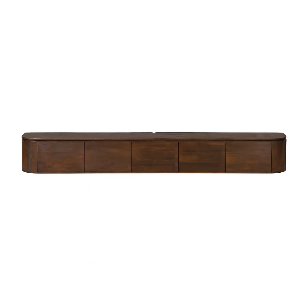 Tv-meubel Excellent Bruin | 280 cm by depauwwonen