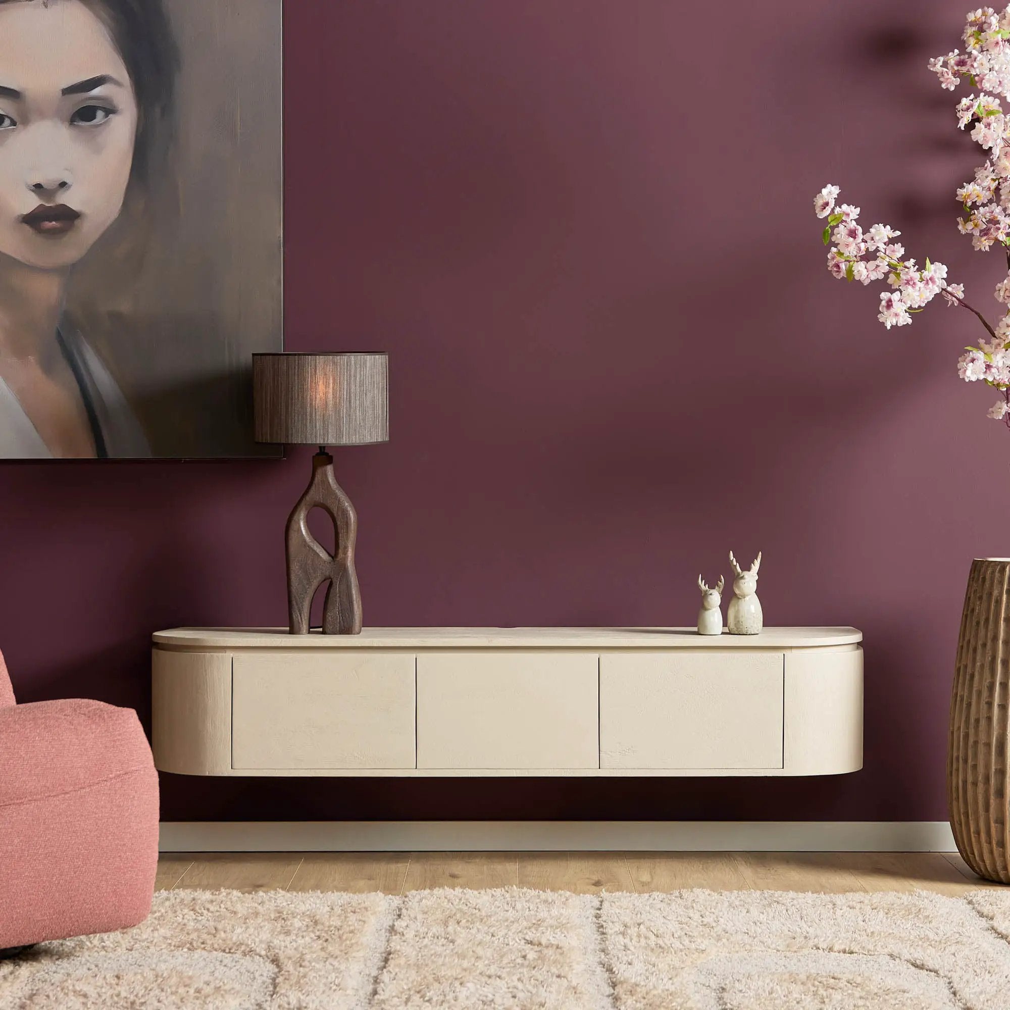 Tv-meubel Excellent Zand | 160 cm by depauwwonen
