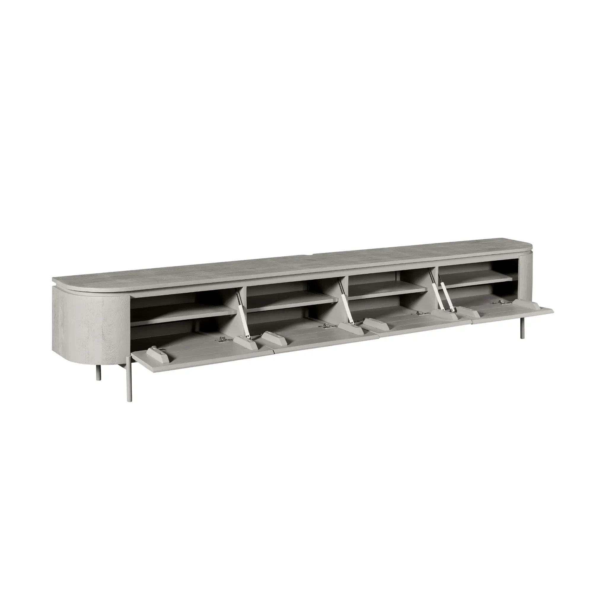 Tv-meubel Excellent taupe | 200 cm by depauwwonen