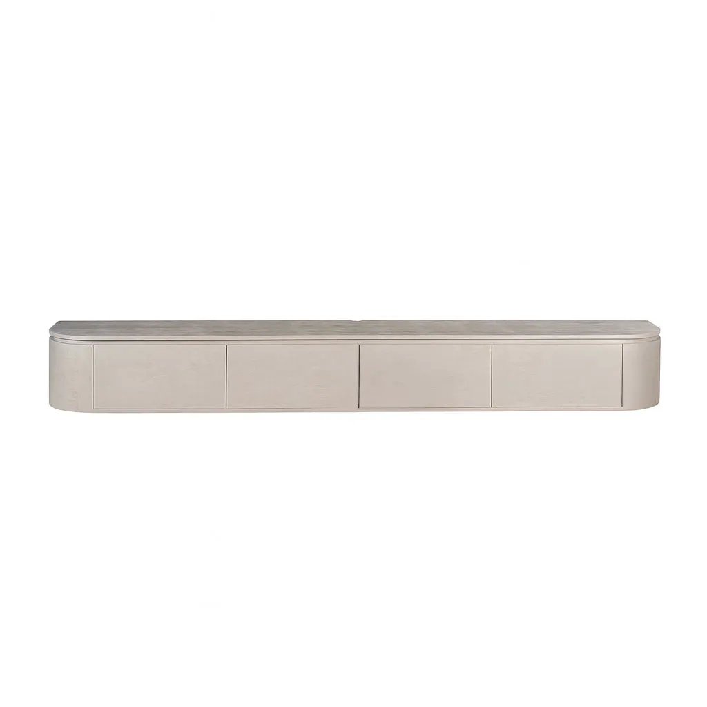 tv-meubel Excellent Taupe | 240 cm by depauwwonen