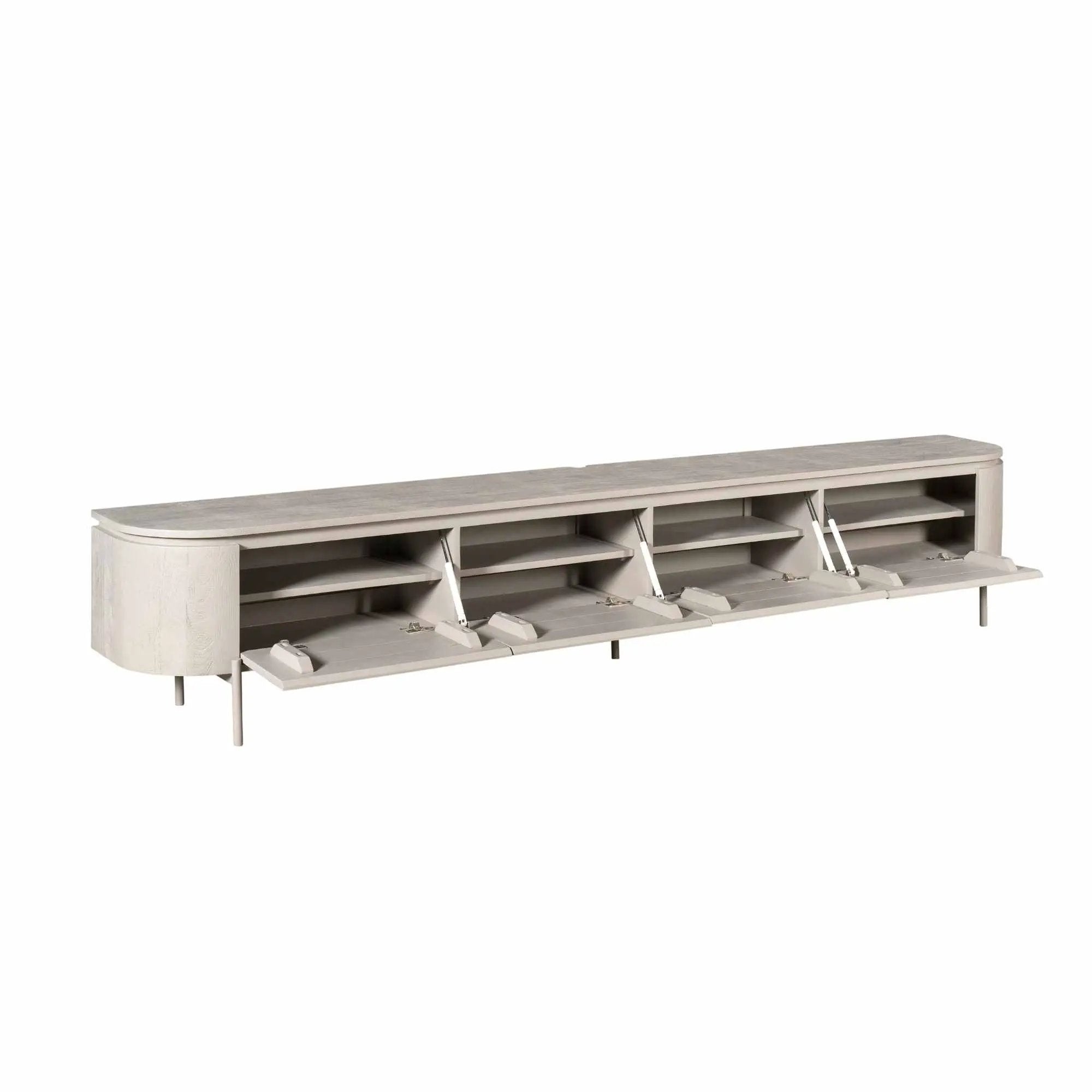 tv-meubel Excellent Taupe | 240 cm by depauwwonen