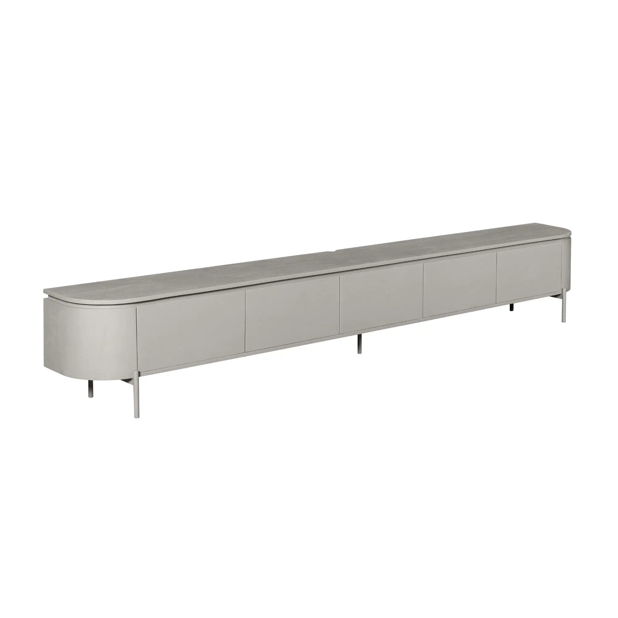 Tv-meubel Excellent taupe | 280 cm by depauwwonen