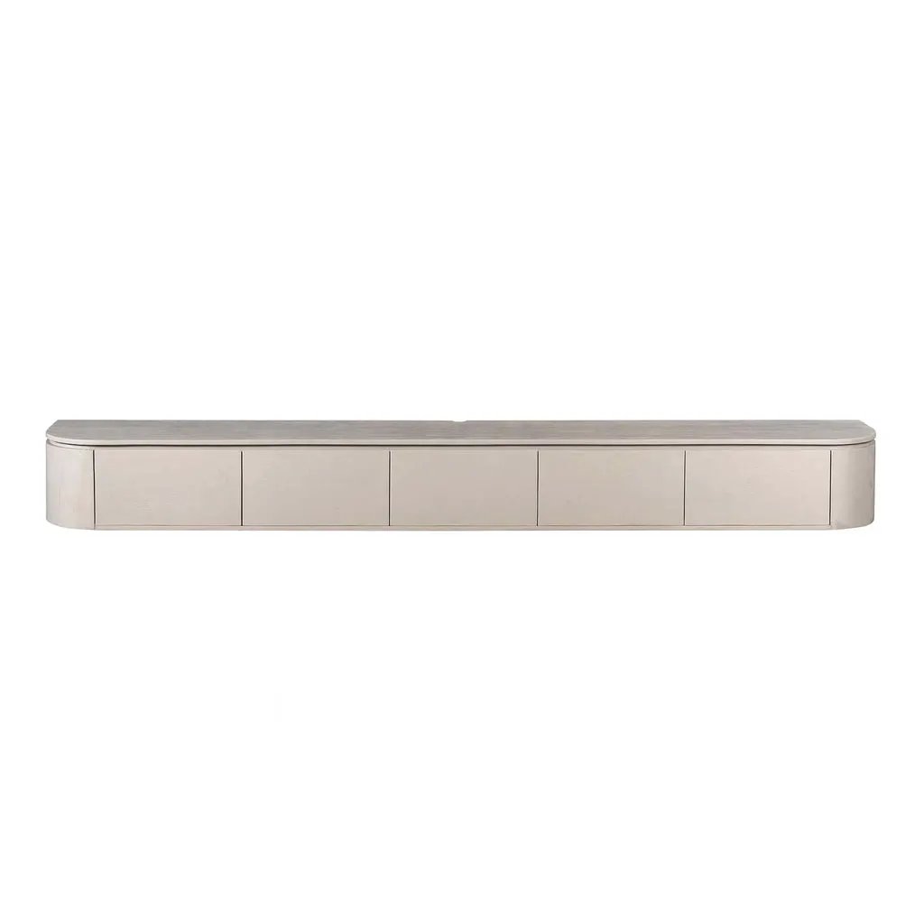 Tv-meubel Excellent taupe | 280 cm by depauwwonen