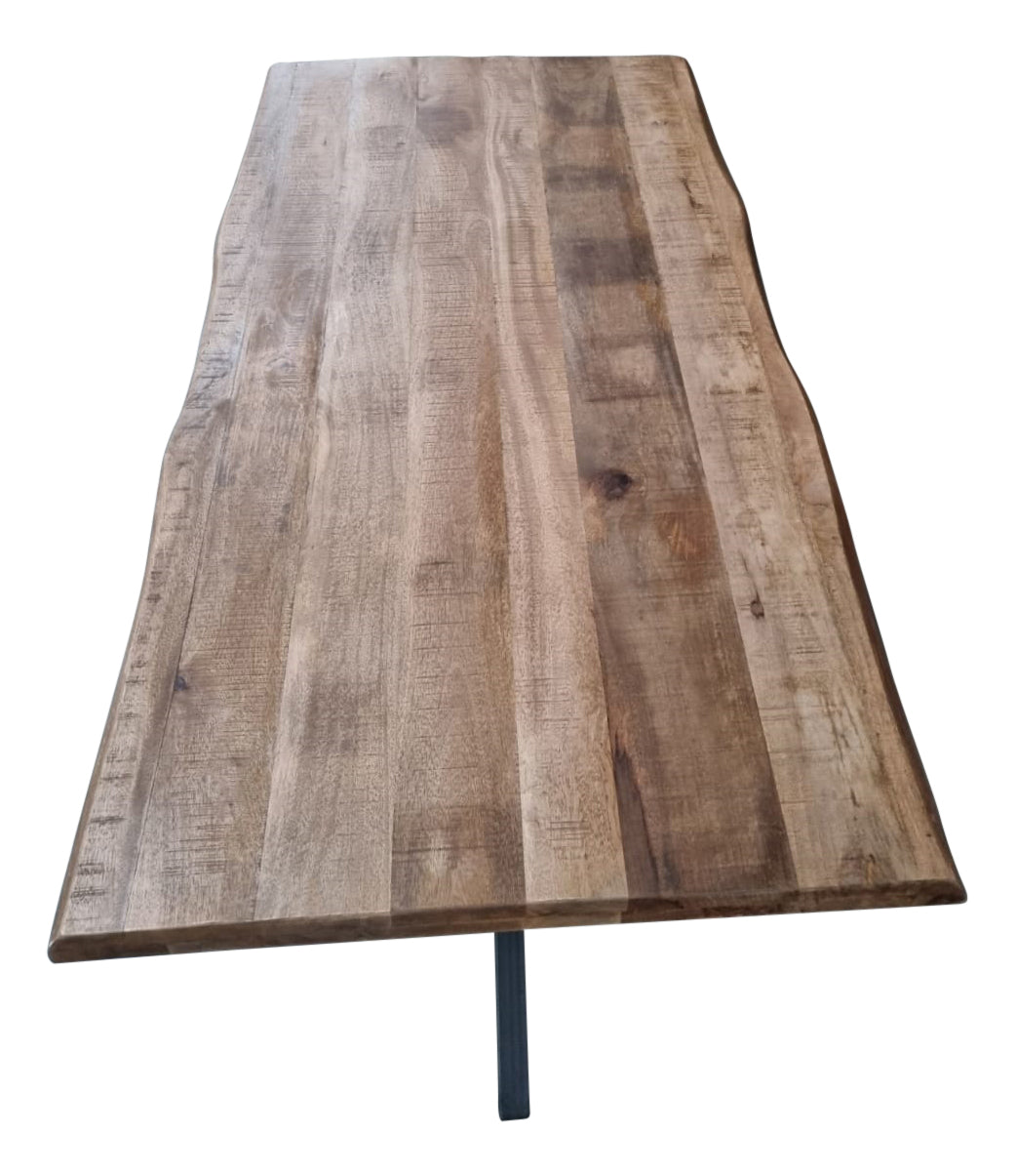 Boomstam eettafel Boston | 160 cm