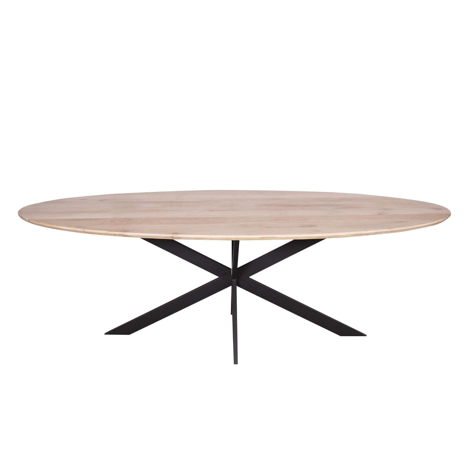 Eettafel Eiken Ferris | Ovaal 210 cm | Naturel by Starfurn