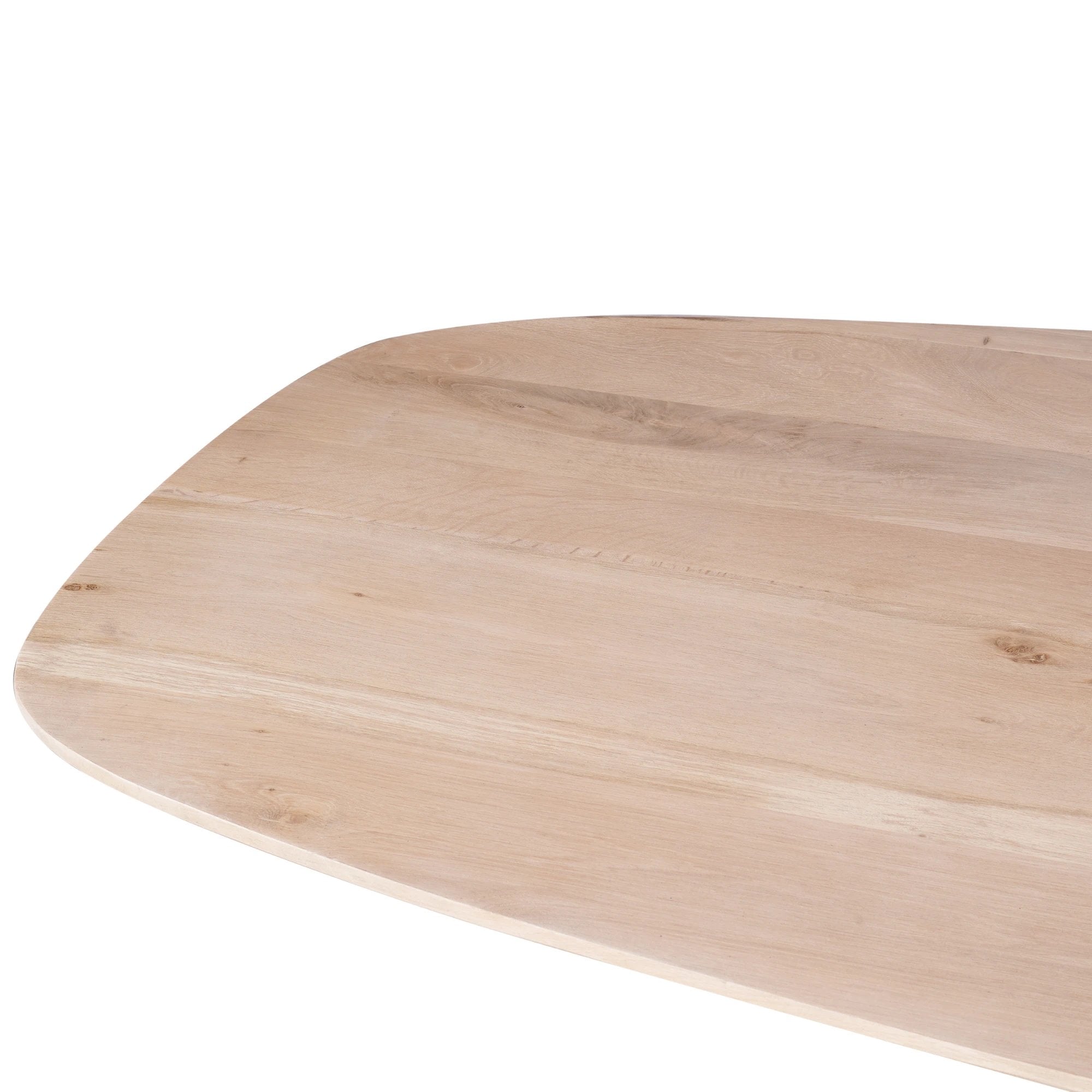 Eiken eettafel Ferris | Deens Ovaal 200 cm | Naturel by Starfurn