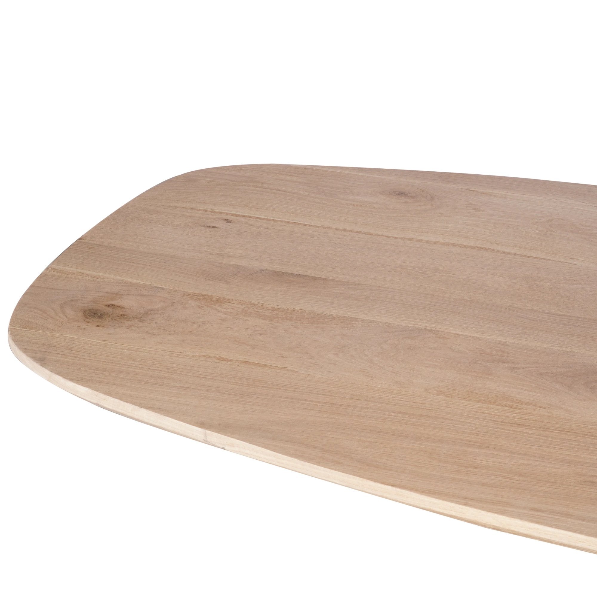 Eiken eettafel Ferris | Deens Ovaal 200 cm | Naturel by Starfurn