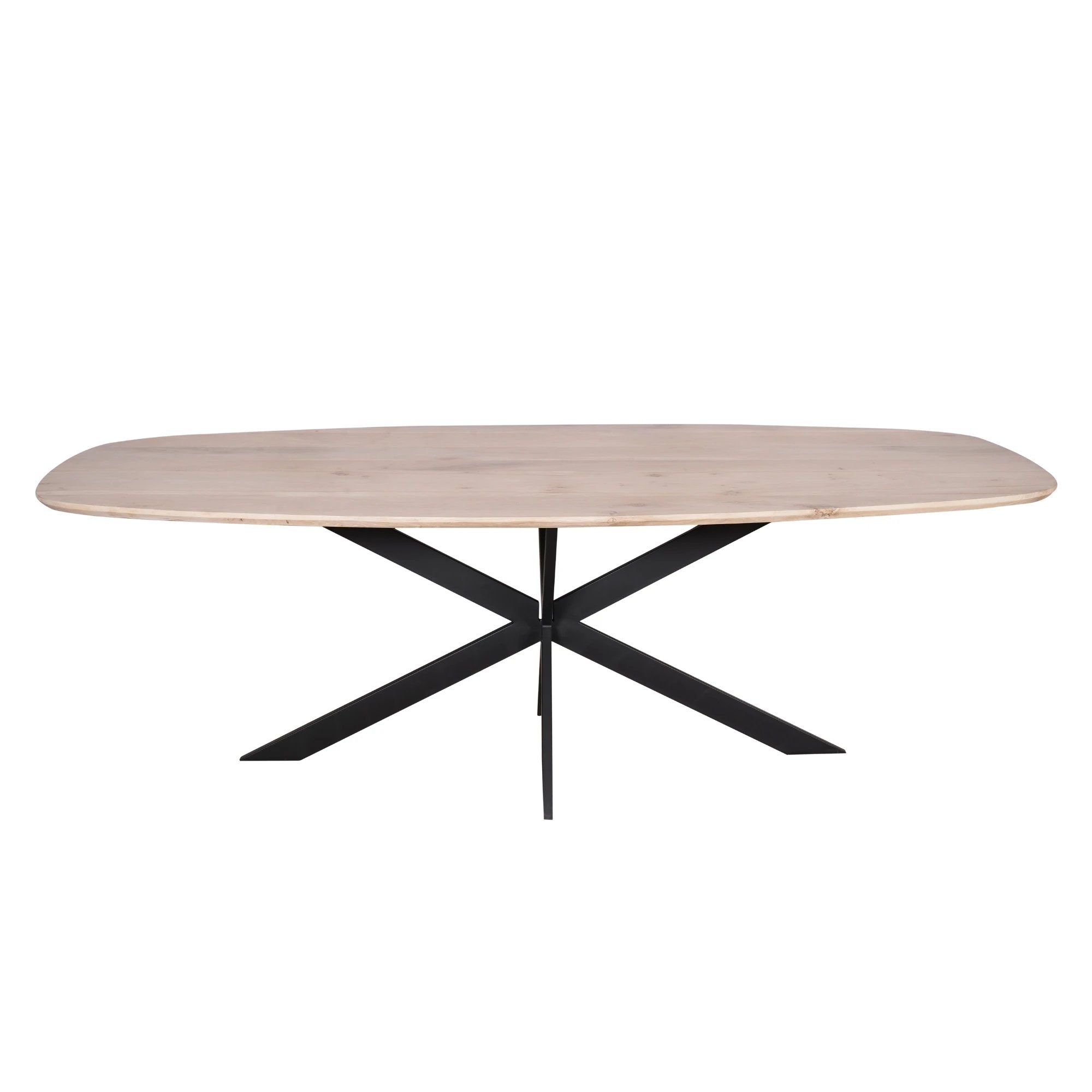 Eiken eettafel Ferris | Deens Ovaal 200 cm | Naturel by Starfurn