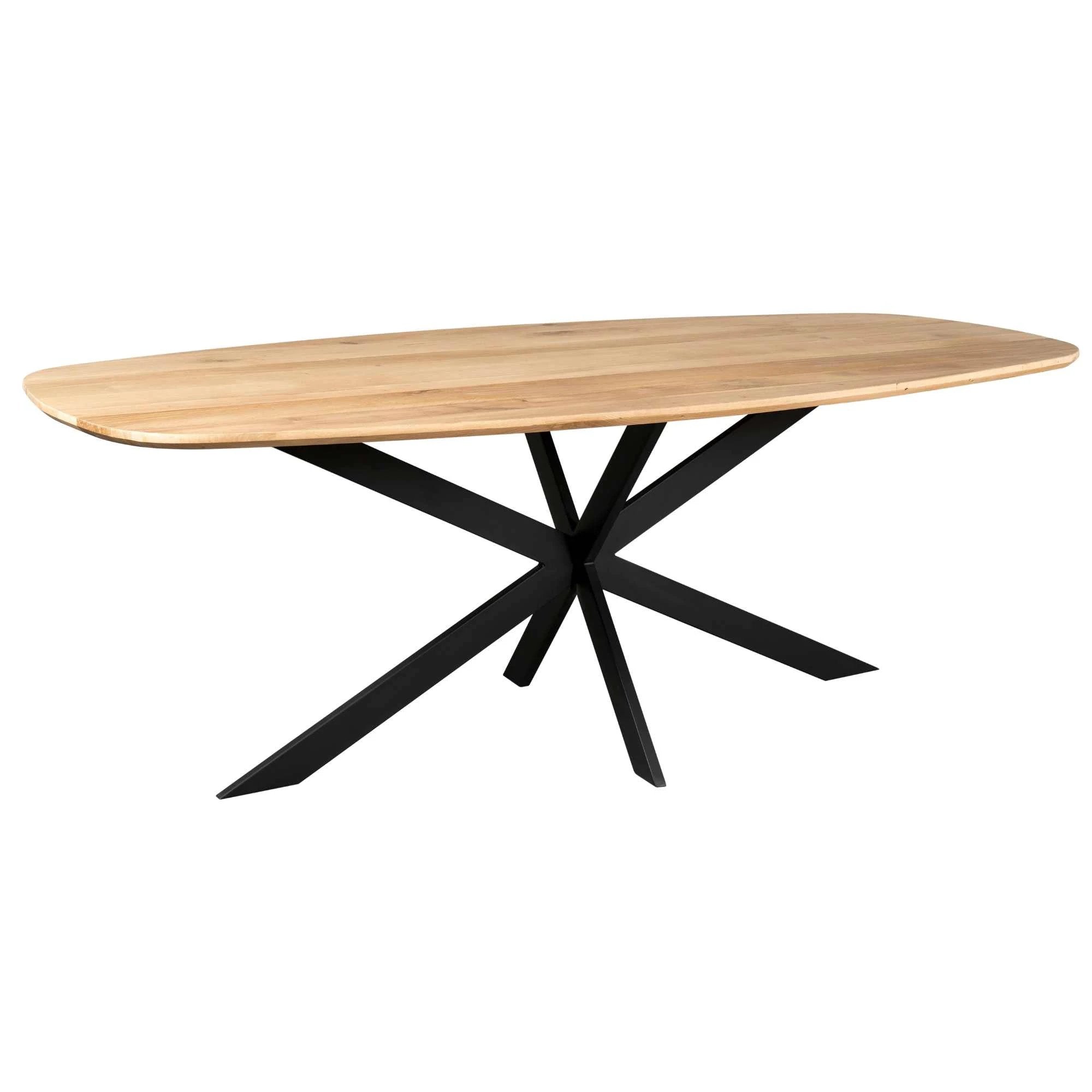 Eiken eettafel Ferris | Deens Ovaal 280 cm | Naturel by Starfurn