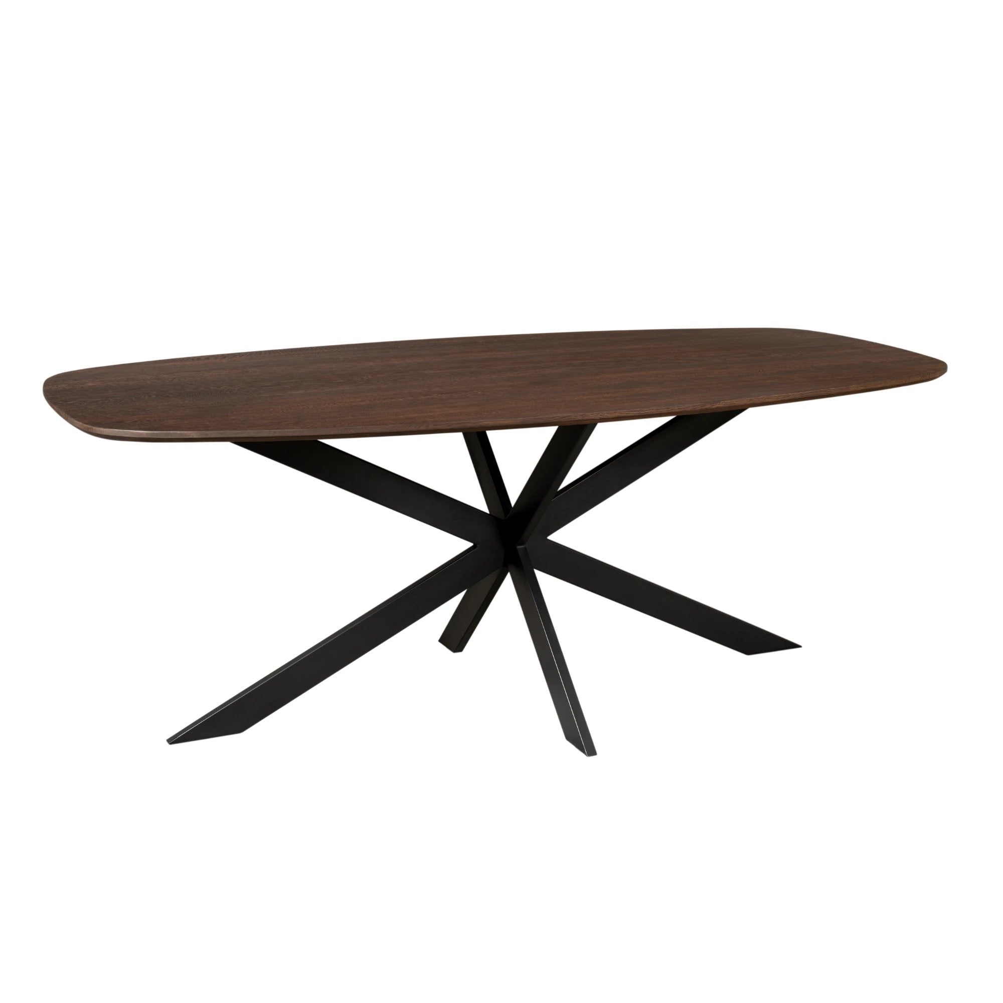 Oak dining table Ferris | Danish Oval 180 cm | Brown by depauwwonen