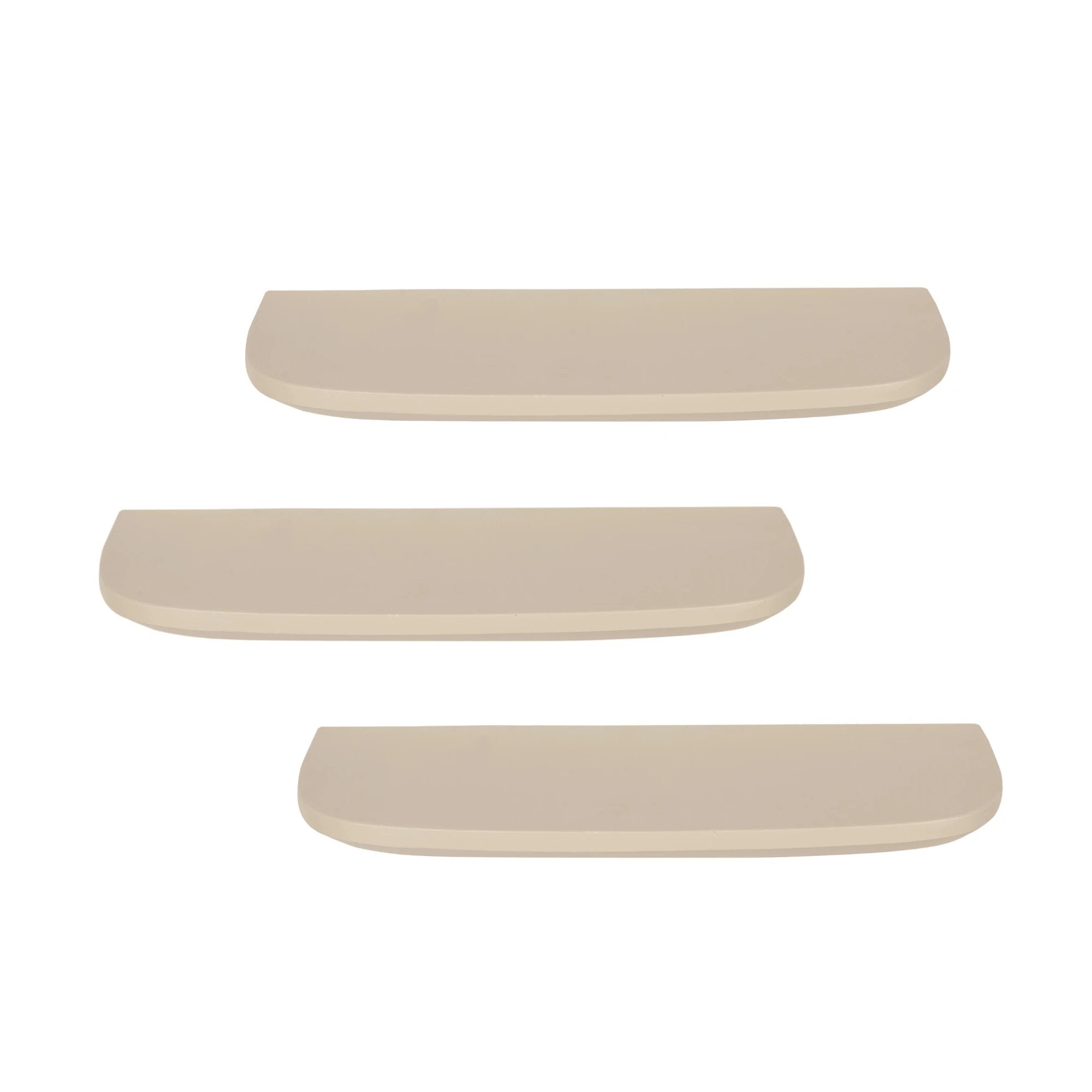 Wandplank Gusta Sand | 60 cm | Set van 3 by Starfurn