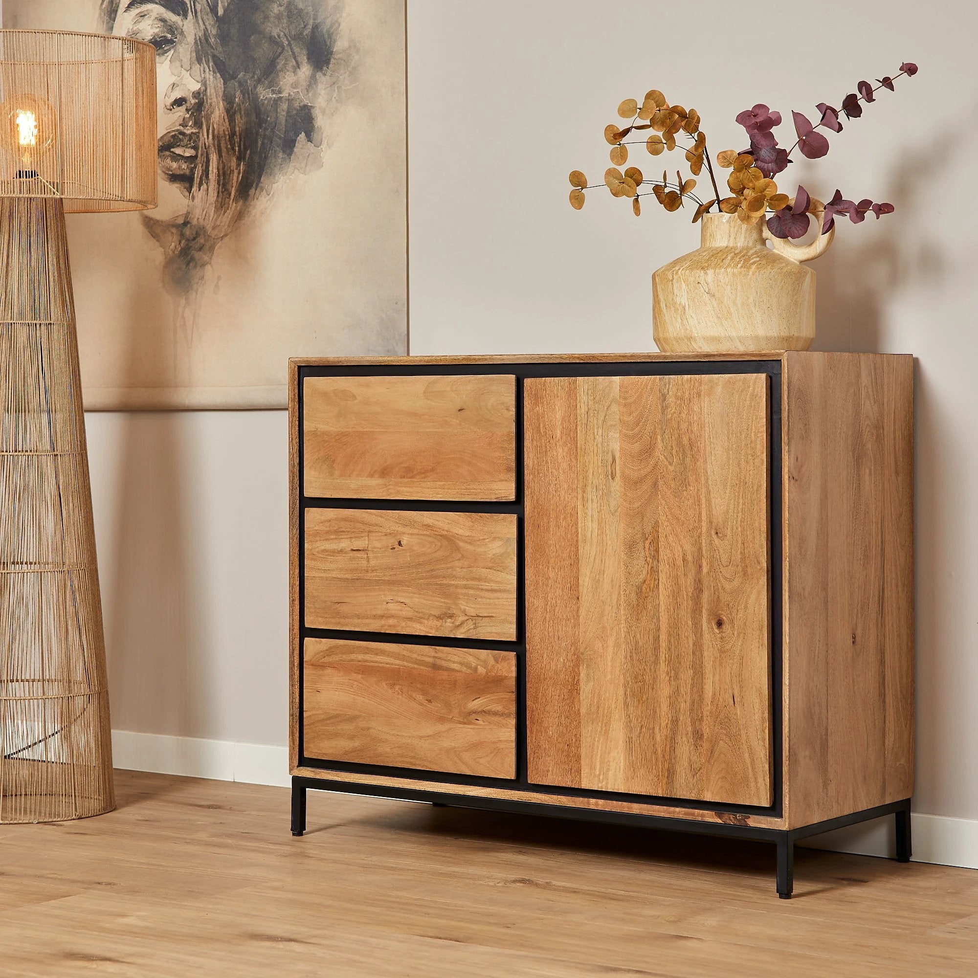 Kabinet kast RichWood | 100 cm by Starfurn