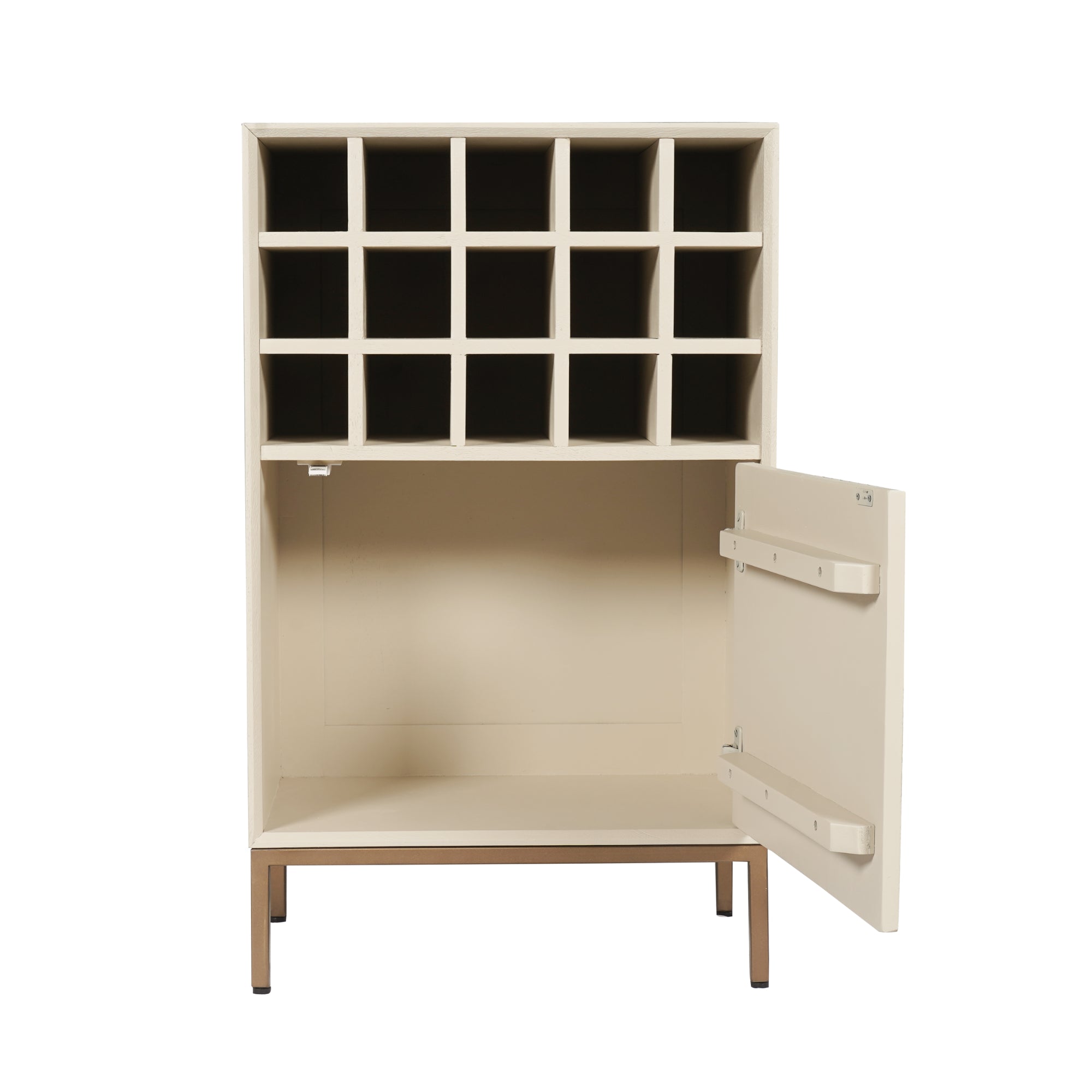 Wijnkast Madison Zand | 55 cm