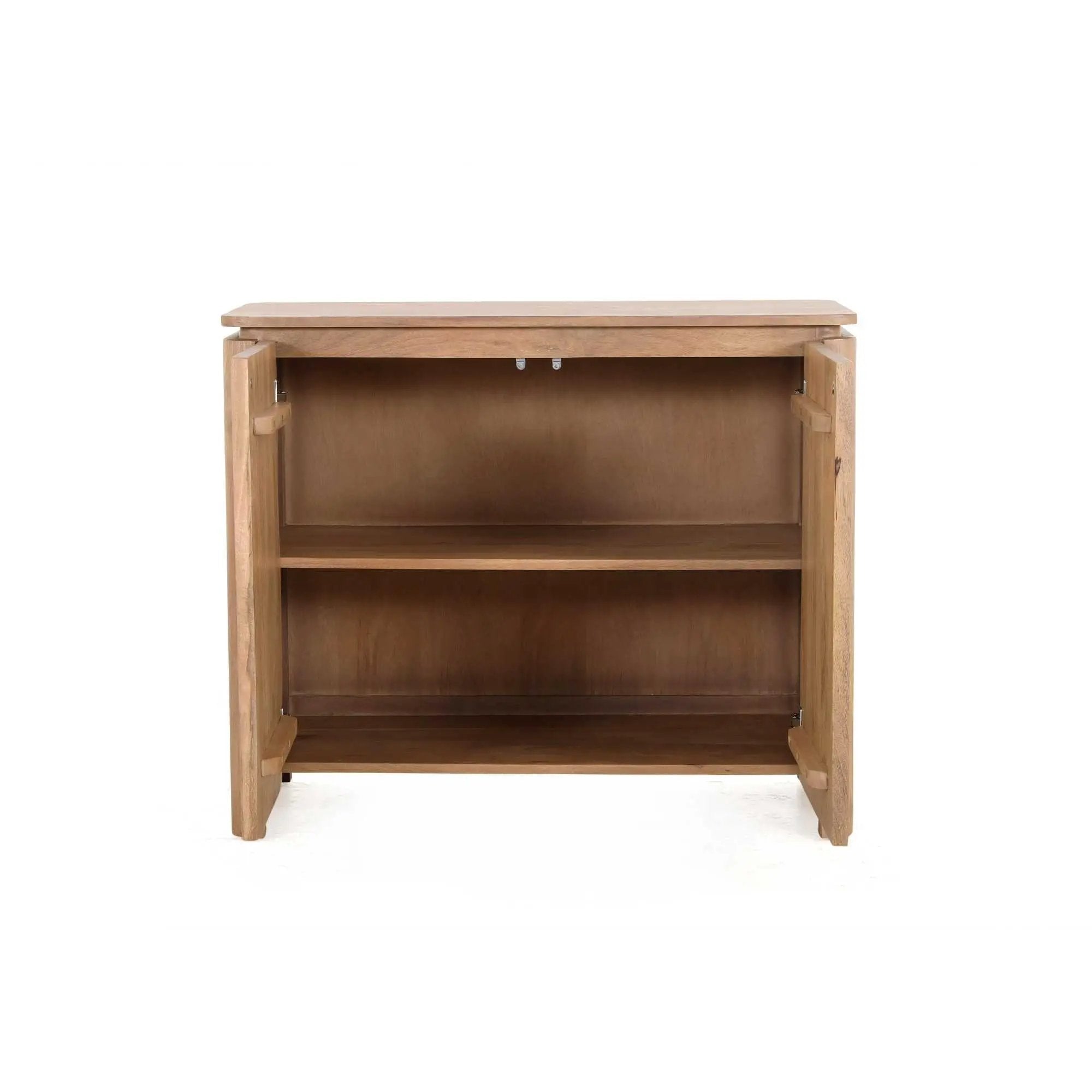 Dressoir Dallas Naturel Mangohout 100 cm by depauwwonen