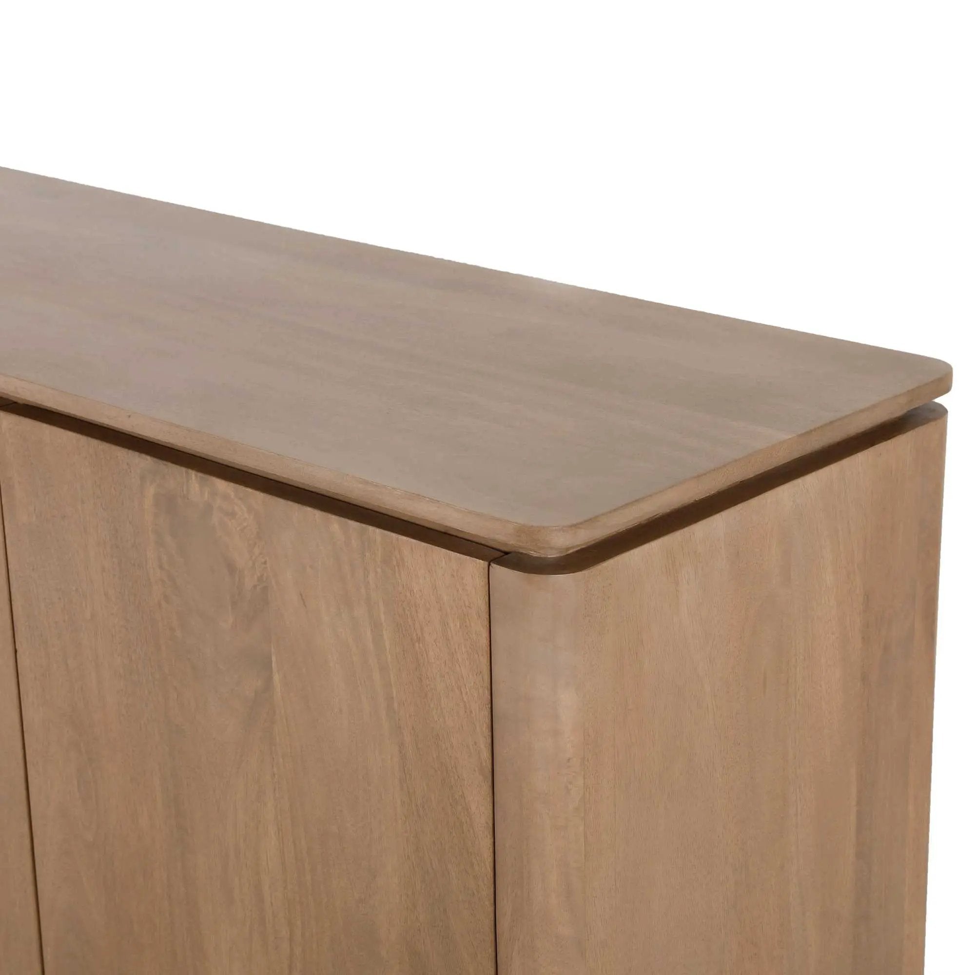Dressoir Dallas Naturel Mangohout 165 cm by depauwwonen