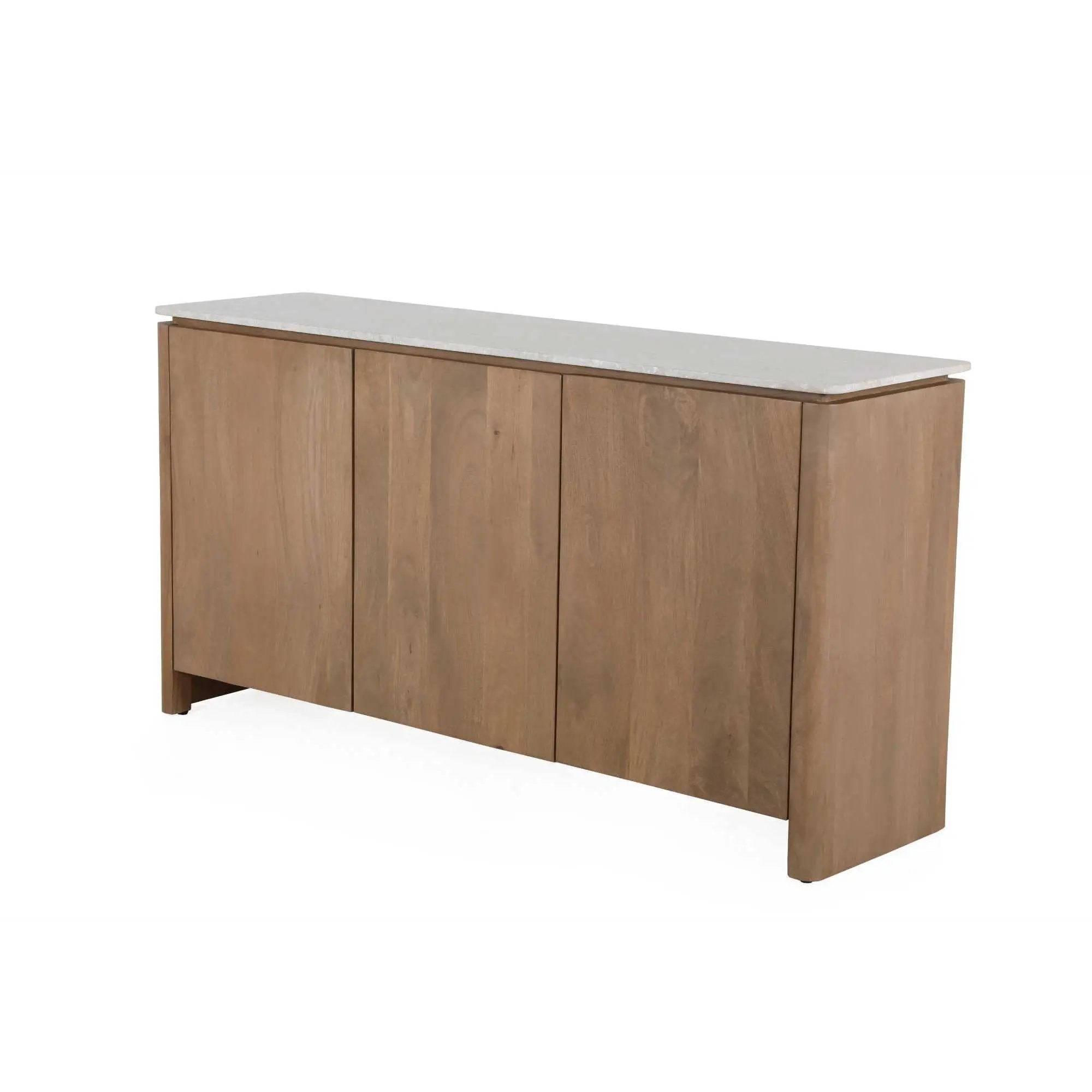 Dressoir Dallas Naturel Mangohout 165 cm by depauwwonen