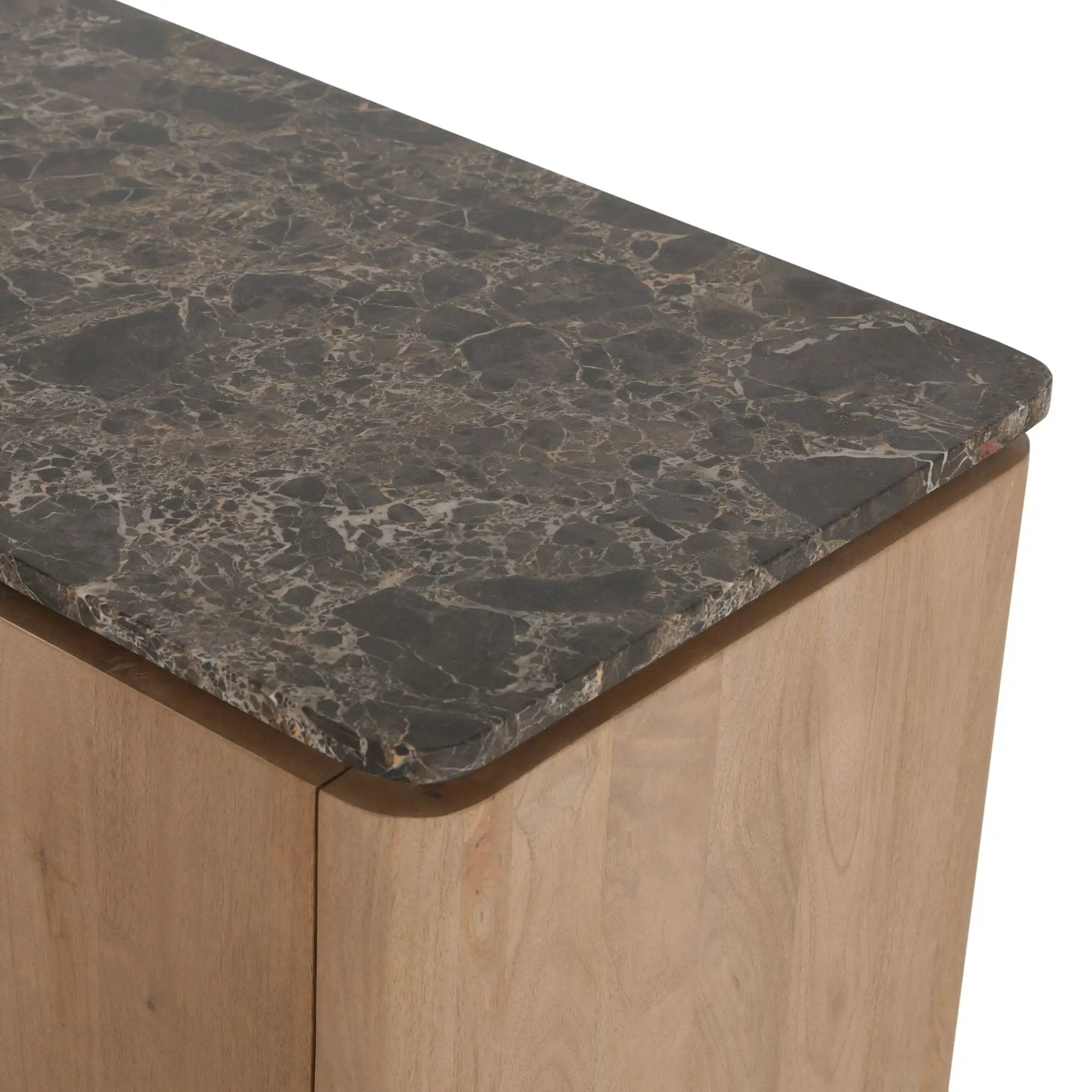 tv-meubel Dallas naturel mangohout 165 cm by depauwwonen