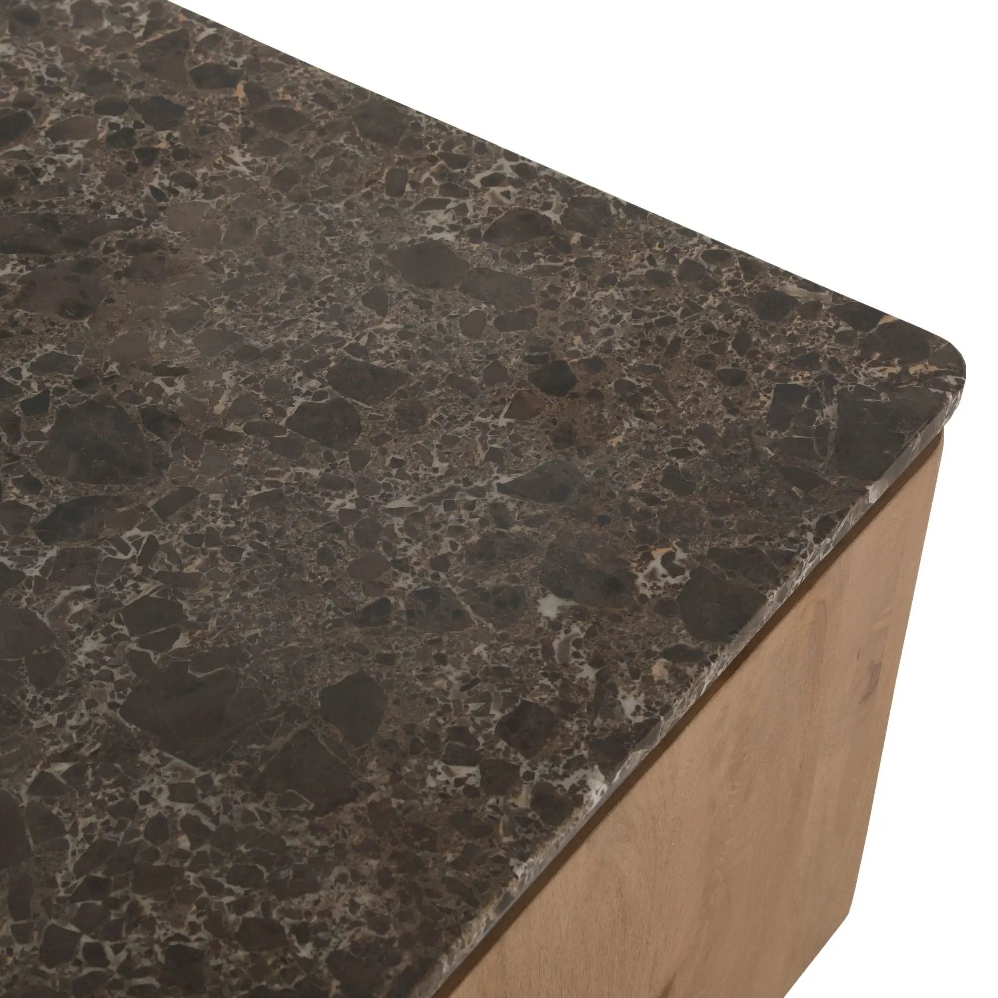 Vierkante Salontafel Dallas Naturel Mangohout 80 cm by depauwwonen