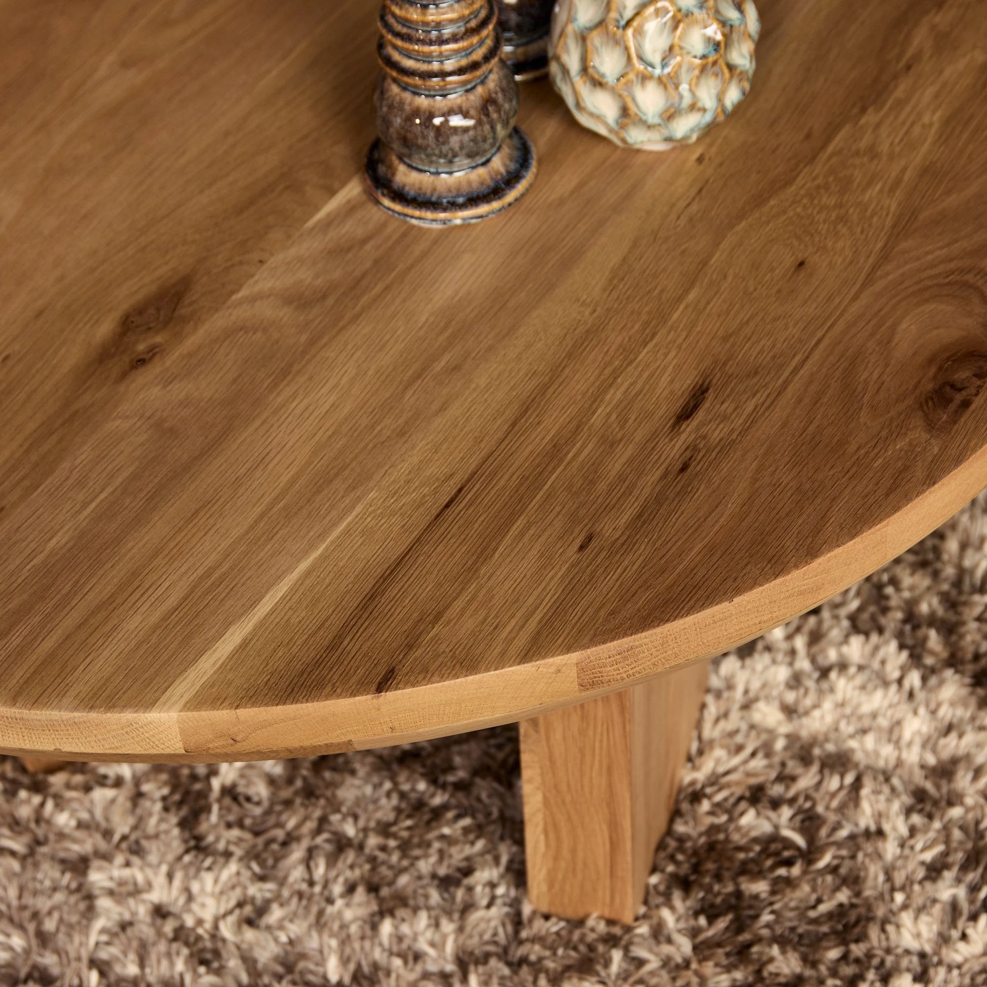 Salontafel Zillah | 130 cm | Naturel Eiken by Starfurn