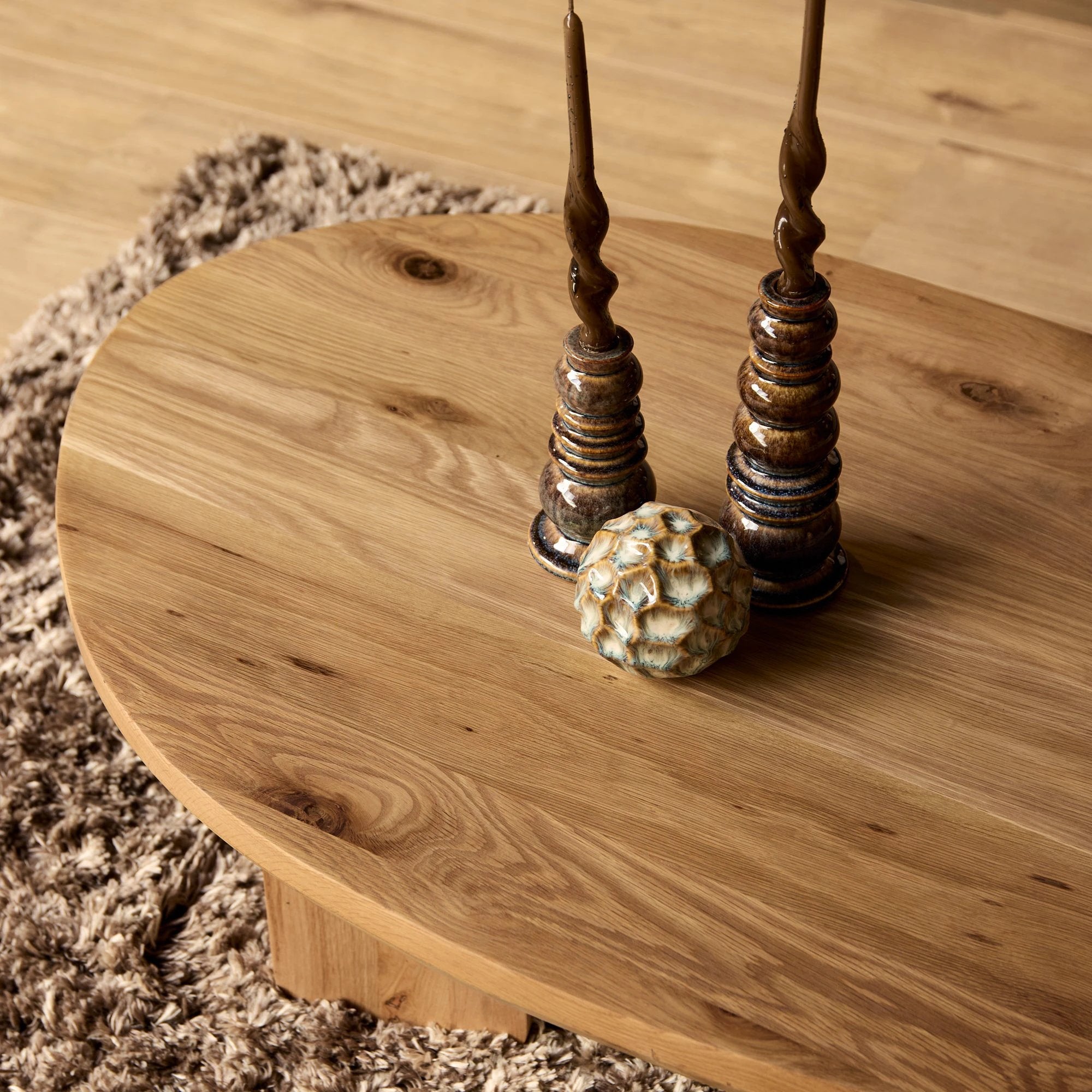 Salontafel Zillah | 130 cm | Naturel Eiken by Starfurn
