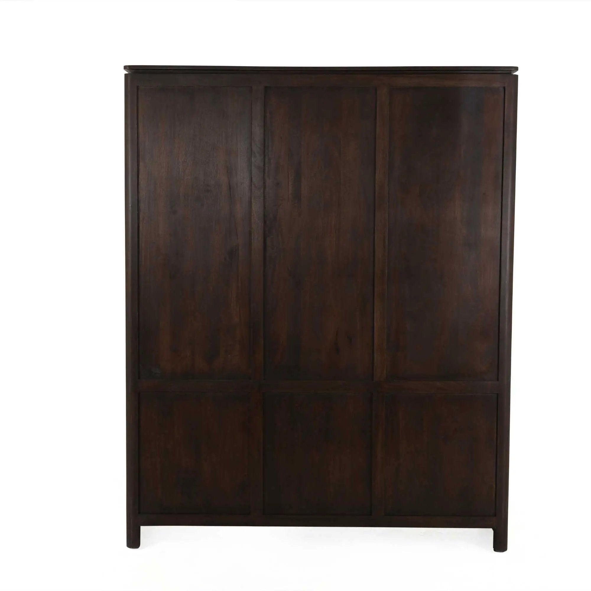 Vakkenkast XL Dallas Bruin Mangohout 160 cm by depauwwonen