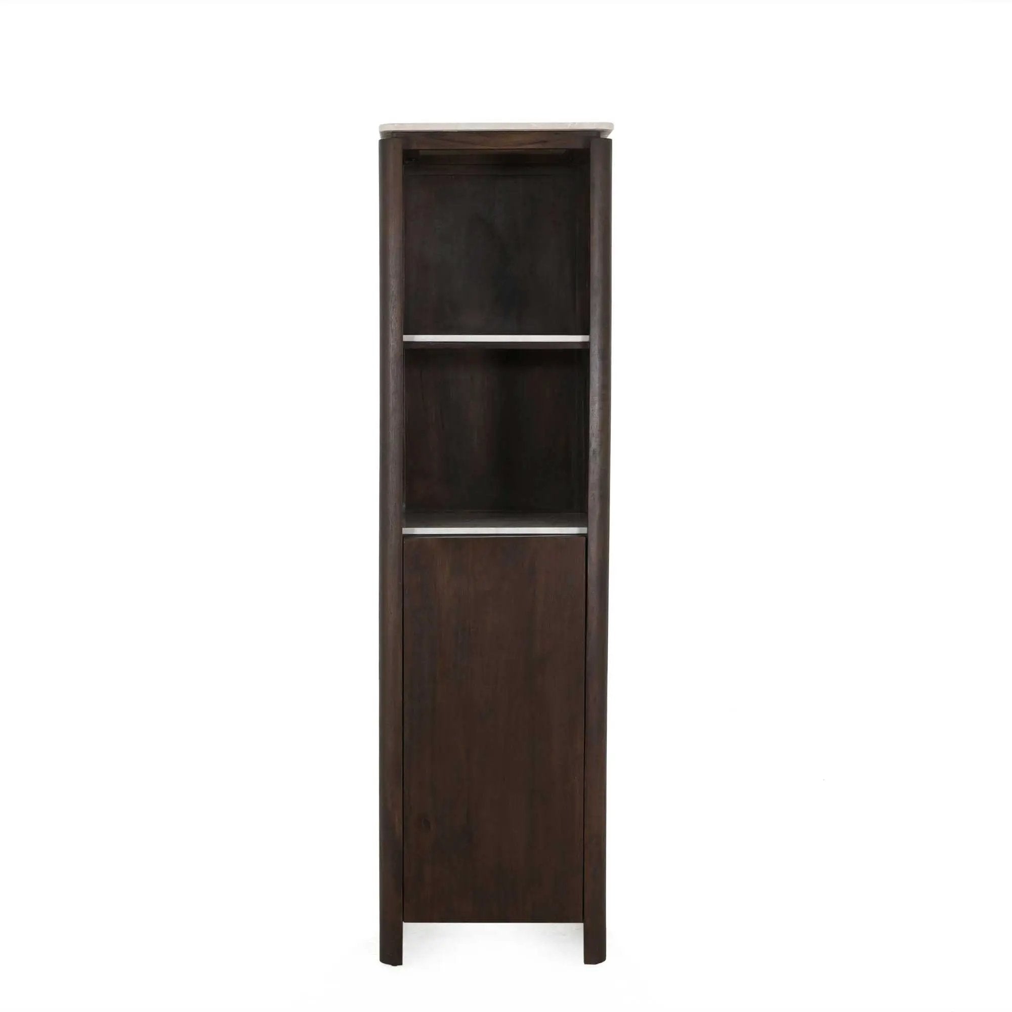 Boekenkast Dallas bruin mangohout 55 cm by depauwwonen