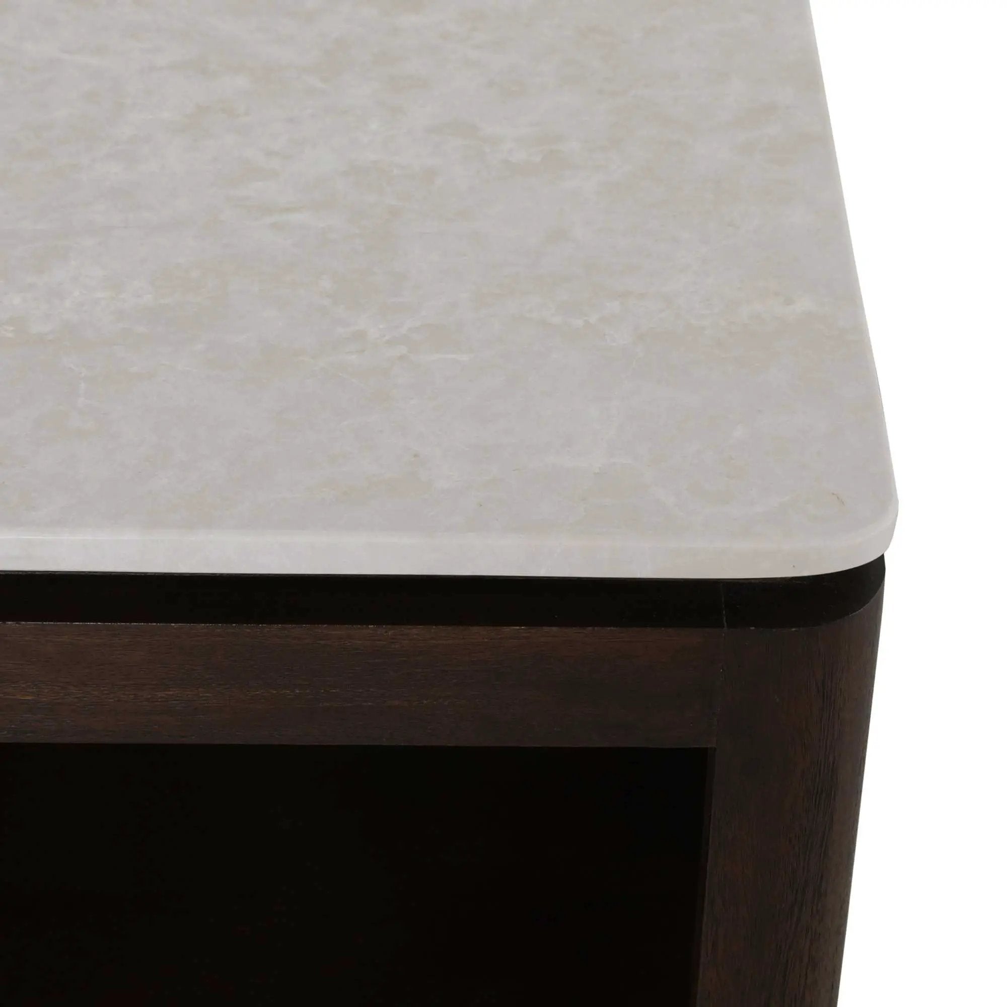 Vierkante salontafel Dallas bruin mangohout 80 cm by depauwwonen