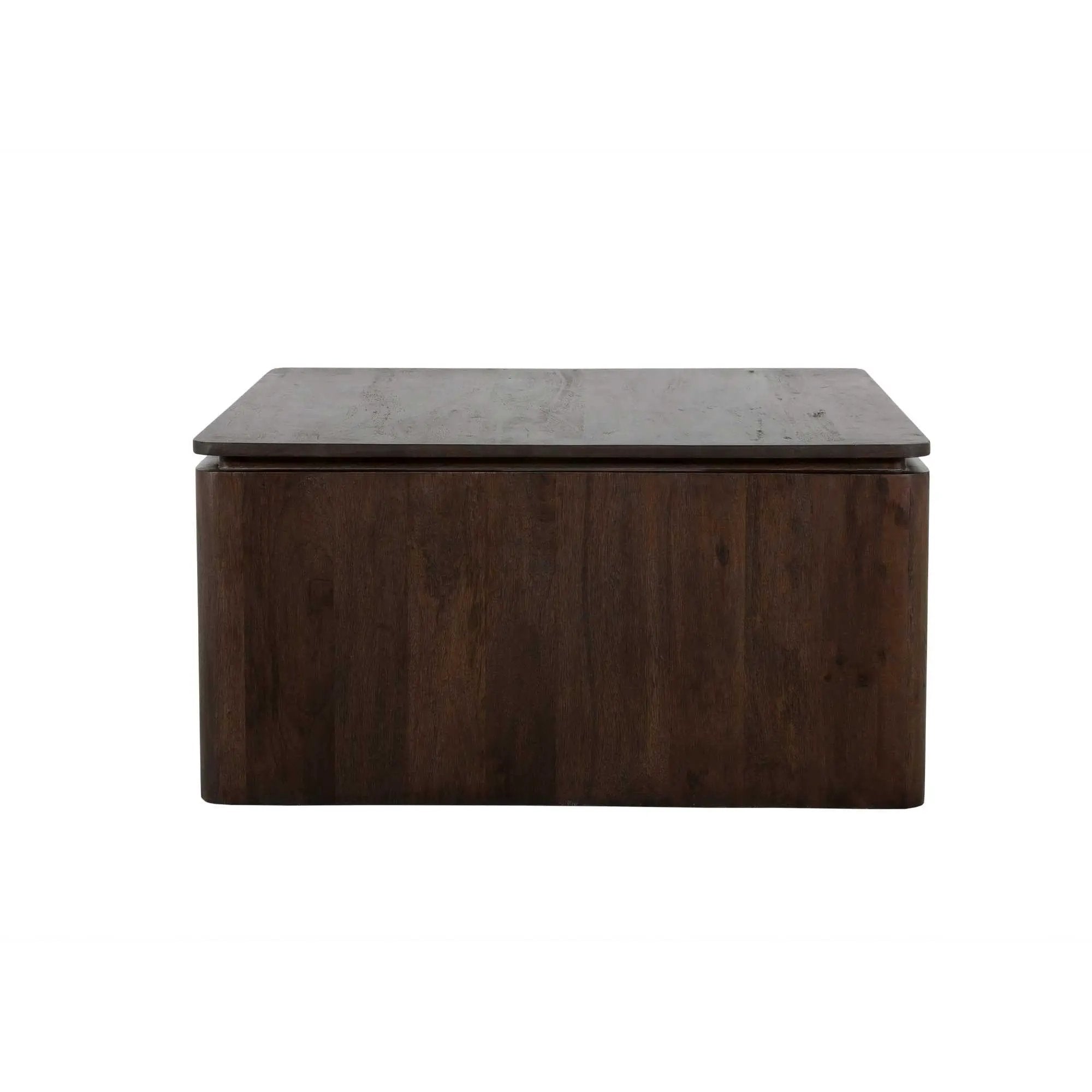 Vierkante salontafel Dallas bruin mangohout 80 cm by depauwwonen
