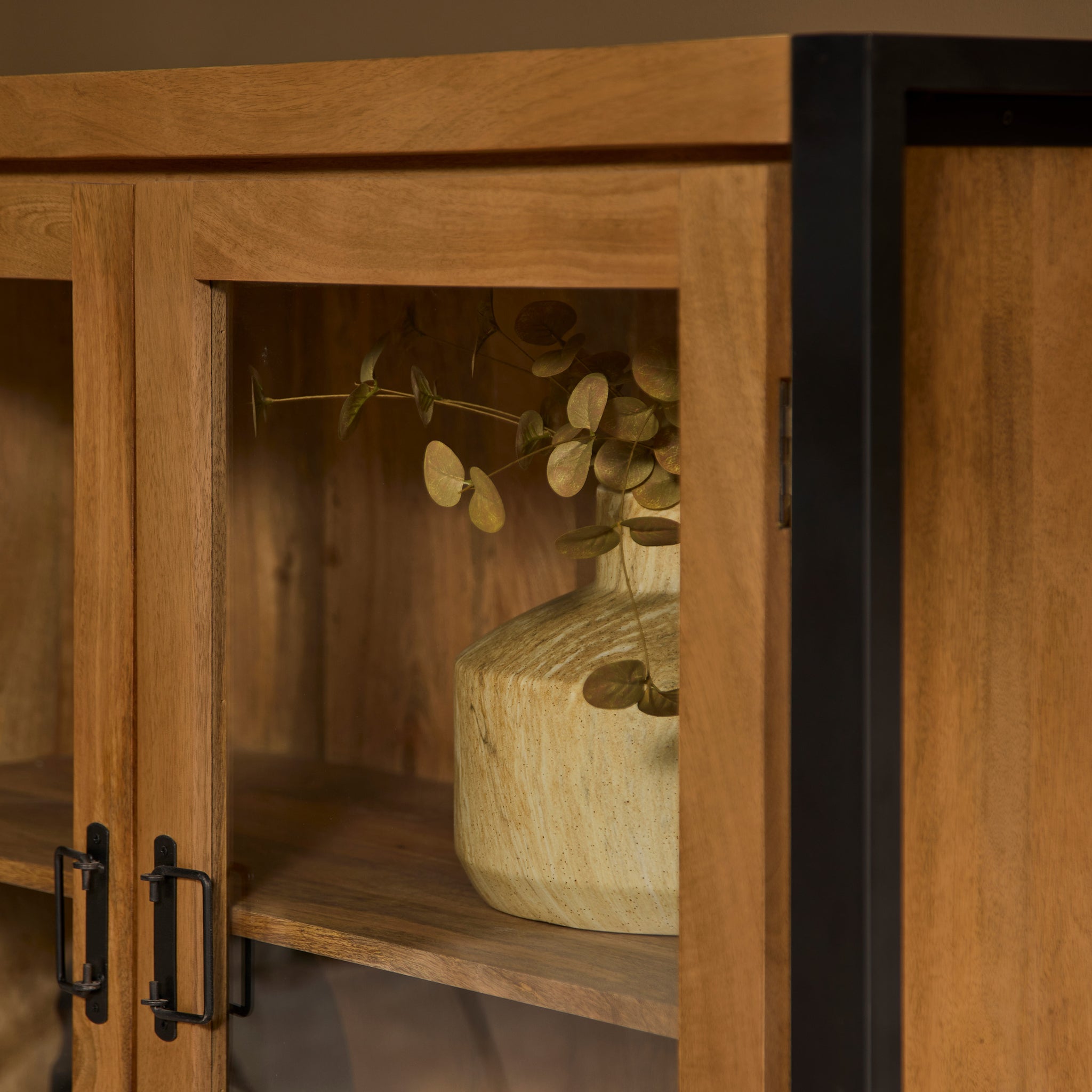 Vitrinekast Boaz 115 cm