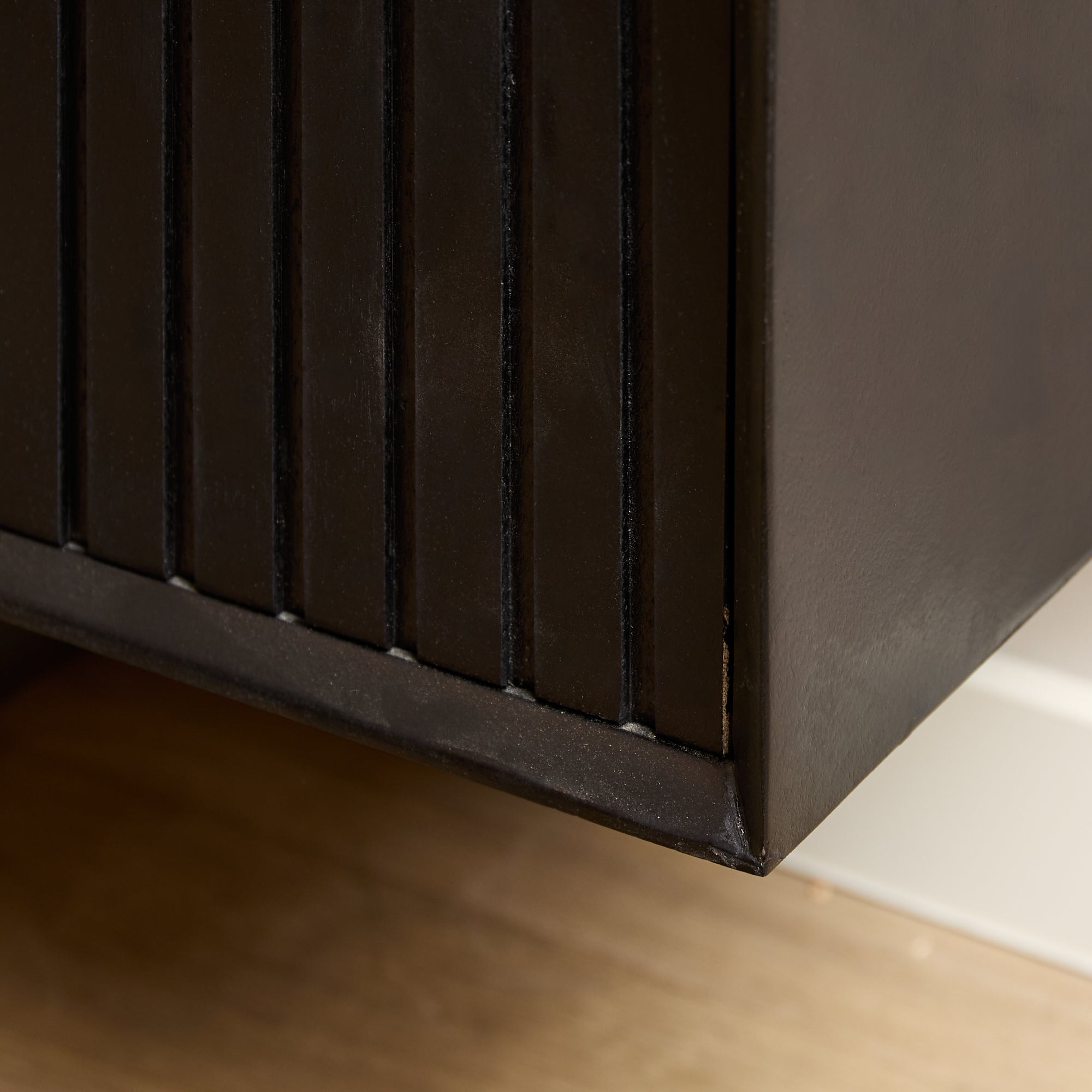 Zwevend tv-meubel Madison Zwart | 160 cm