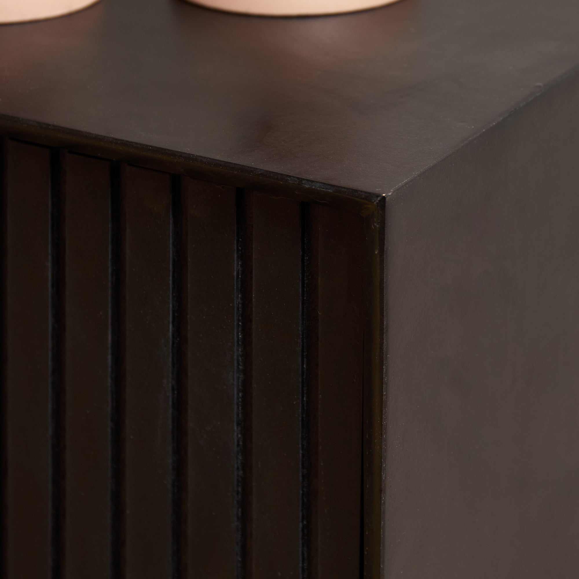 Zwevend tv-meubel Madison Zwart | 160 cm