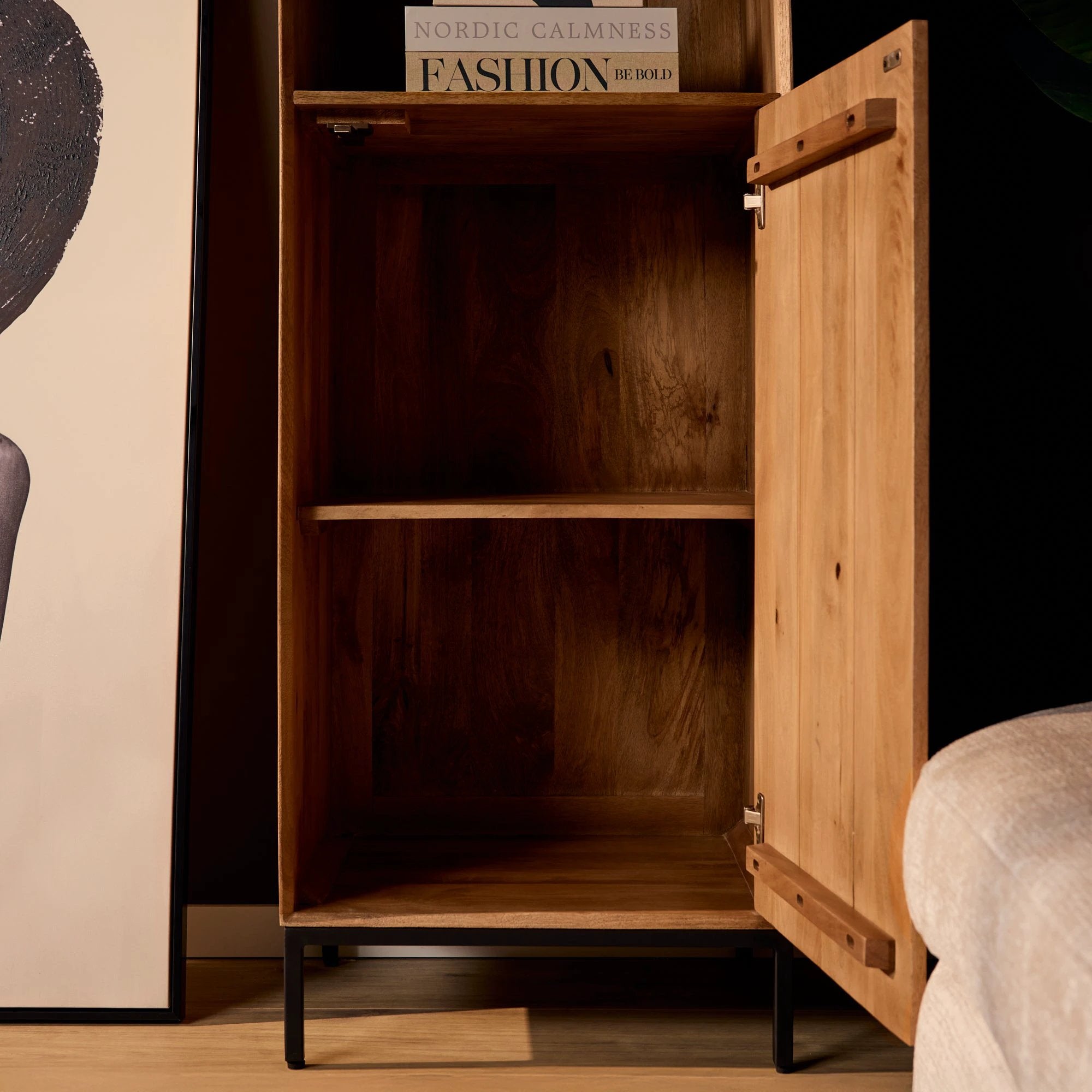 Boekenkast Madison Natuurlijk | 55 cm by Starfurn