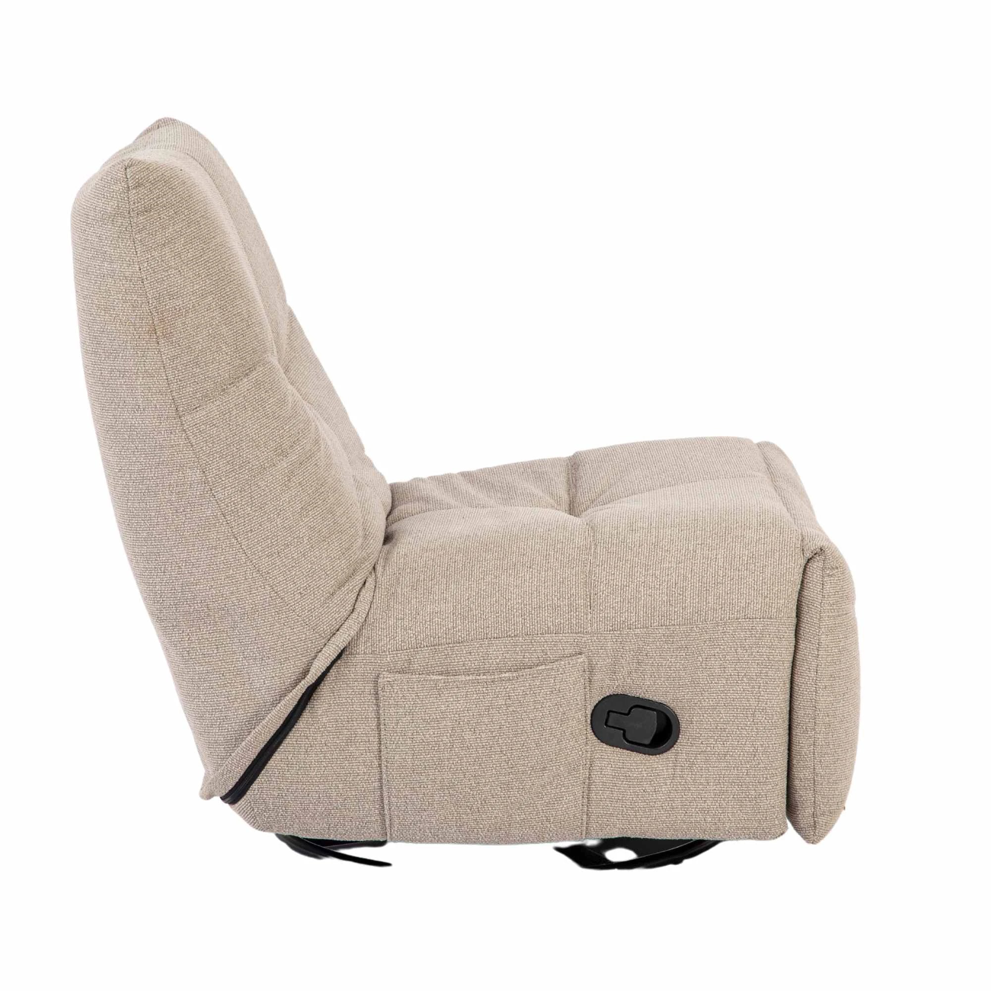 Relaxfauteuil Lazy | Taupe by Starfurn