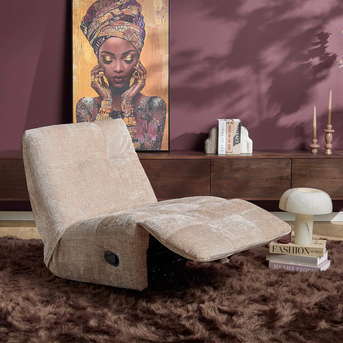 Relaxfauteuil Chill | Beige by depauwwonen