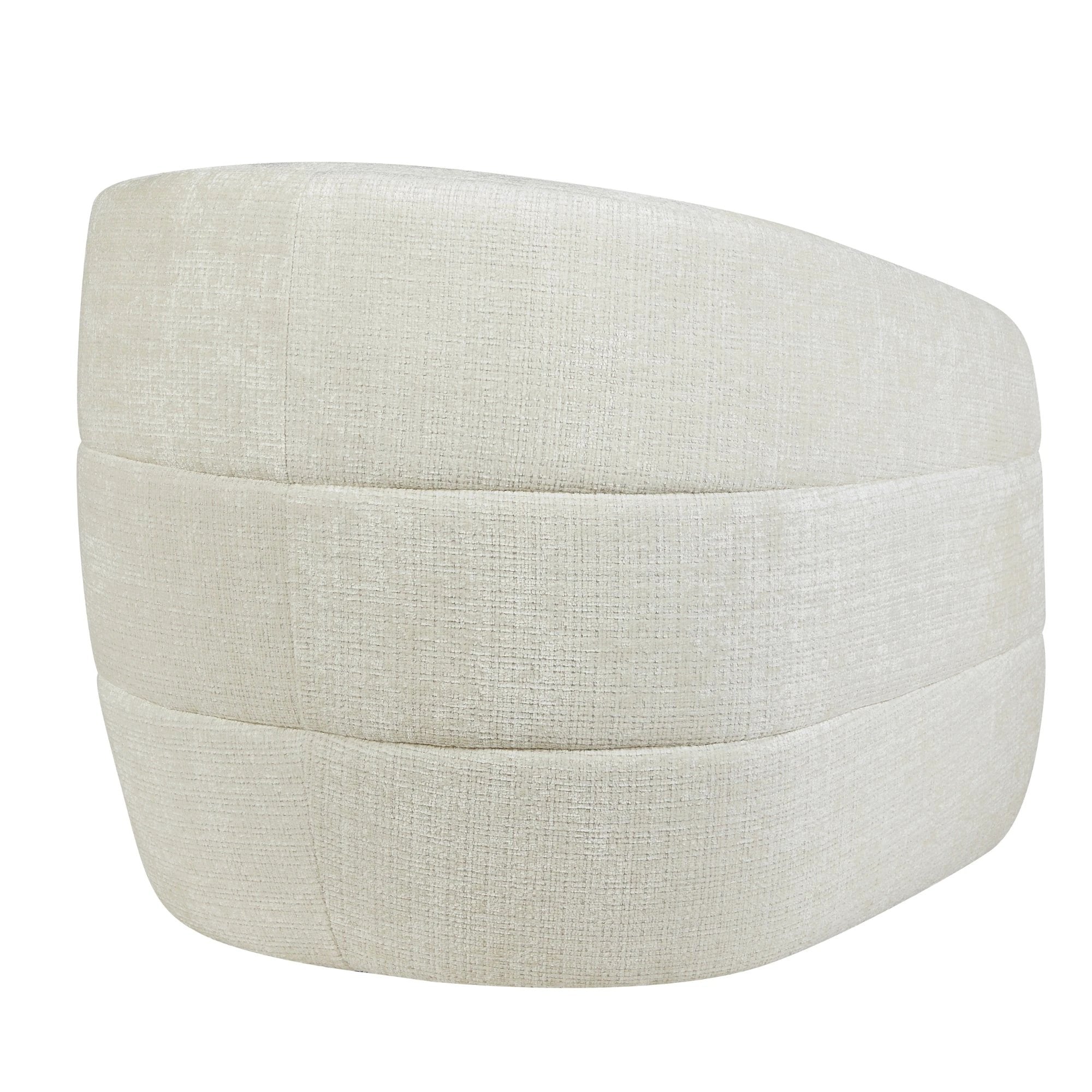 Fauteuil Yara - draaibaar | Creme by Starfurn