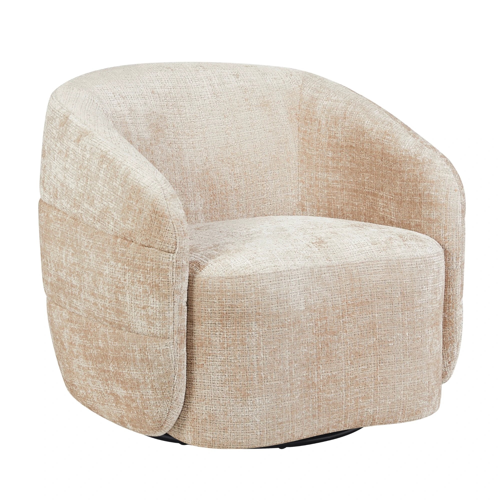 Fauteuil Yara - draaibaar | Beige by Starfurn