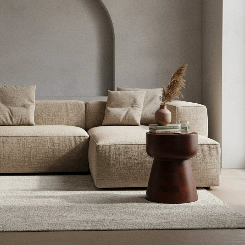 kruk/bijzettafel Pacific mangohout Fiji by Raw Materials Amsterdam