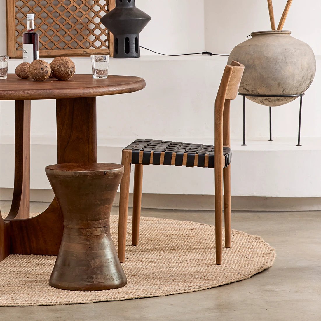 kruk/bijzettafel Pacific mangohout Samoa by Raw Materials Amsterdam