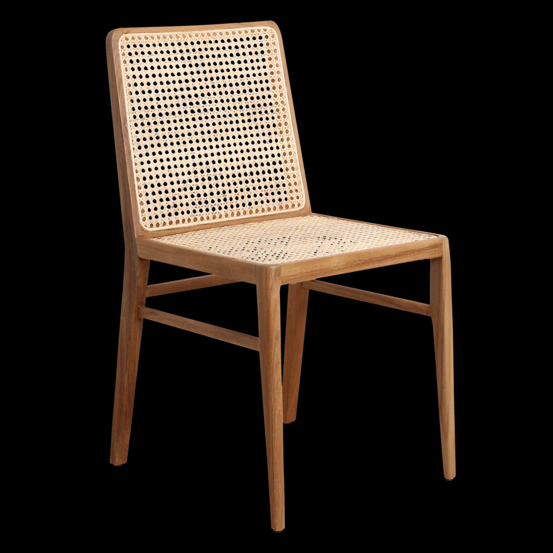 Eetkamerstoel Nova teakhouten - naturel (set van 2)