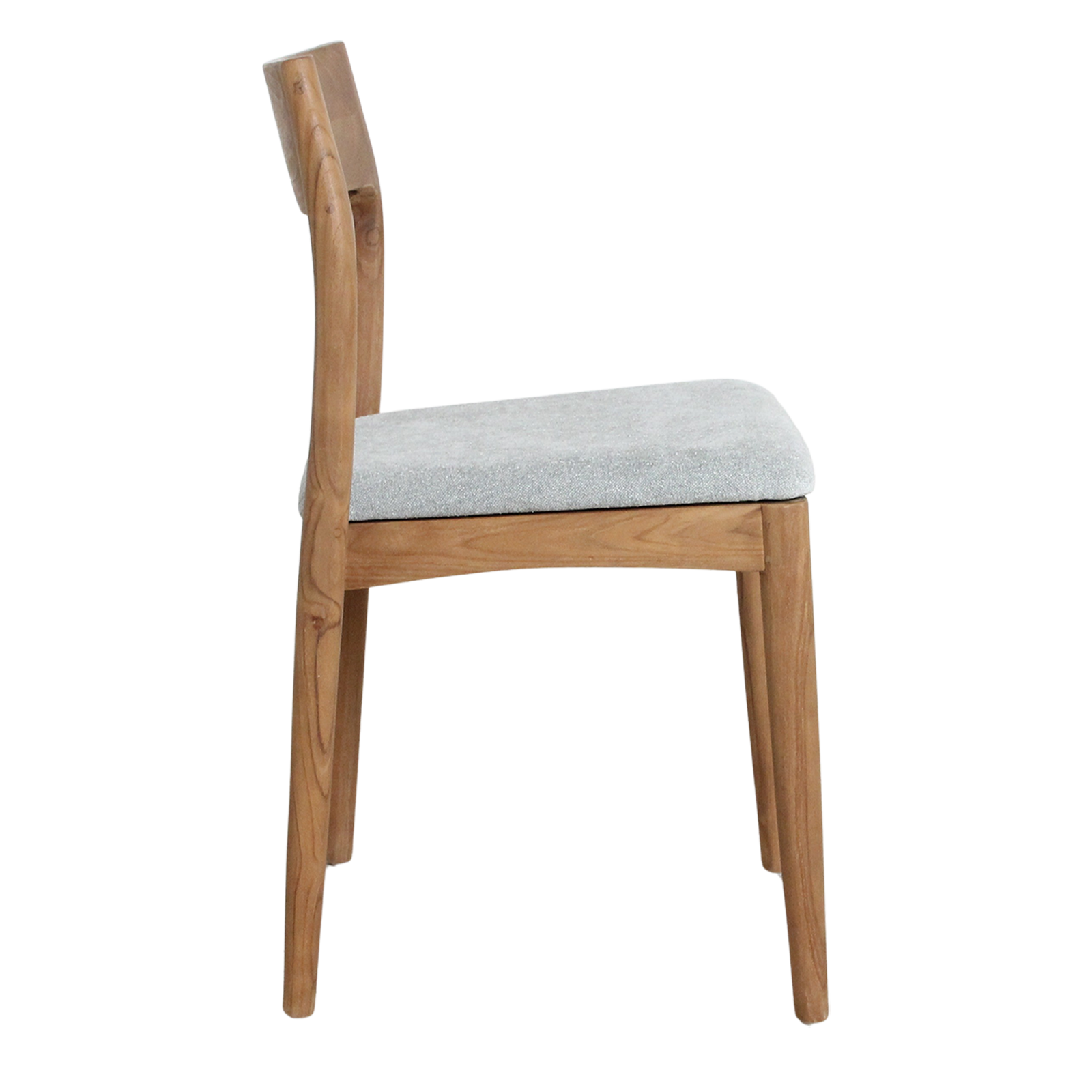 Eetkamestoel Freya teakhouten lichtgroen by Raw Materials Amsterdam