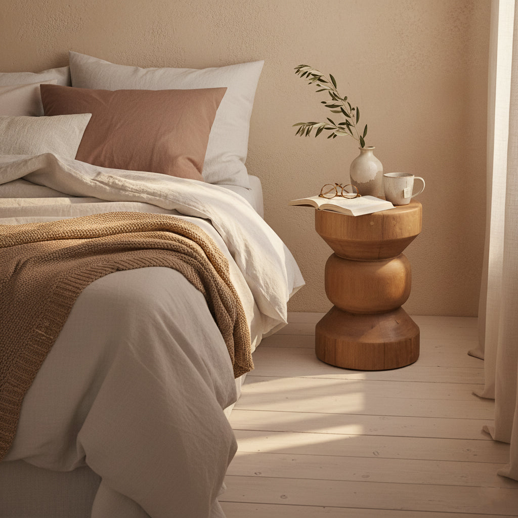 kruk/bijzettafel Forma Ritari natural