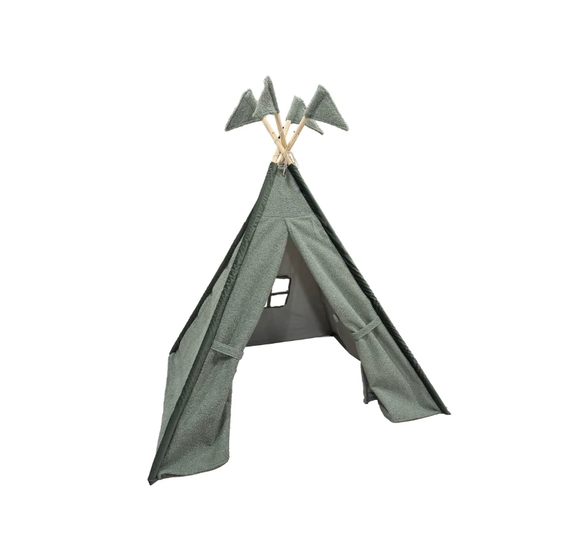 Tipi Tent Teddy - 2 kleuren by Overseas