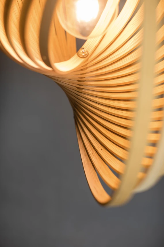 Hanglamp Woody Naturel Ø43.5cm by ETH