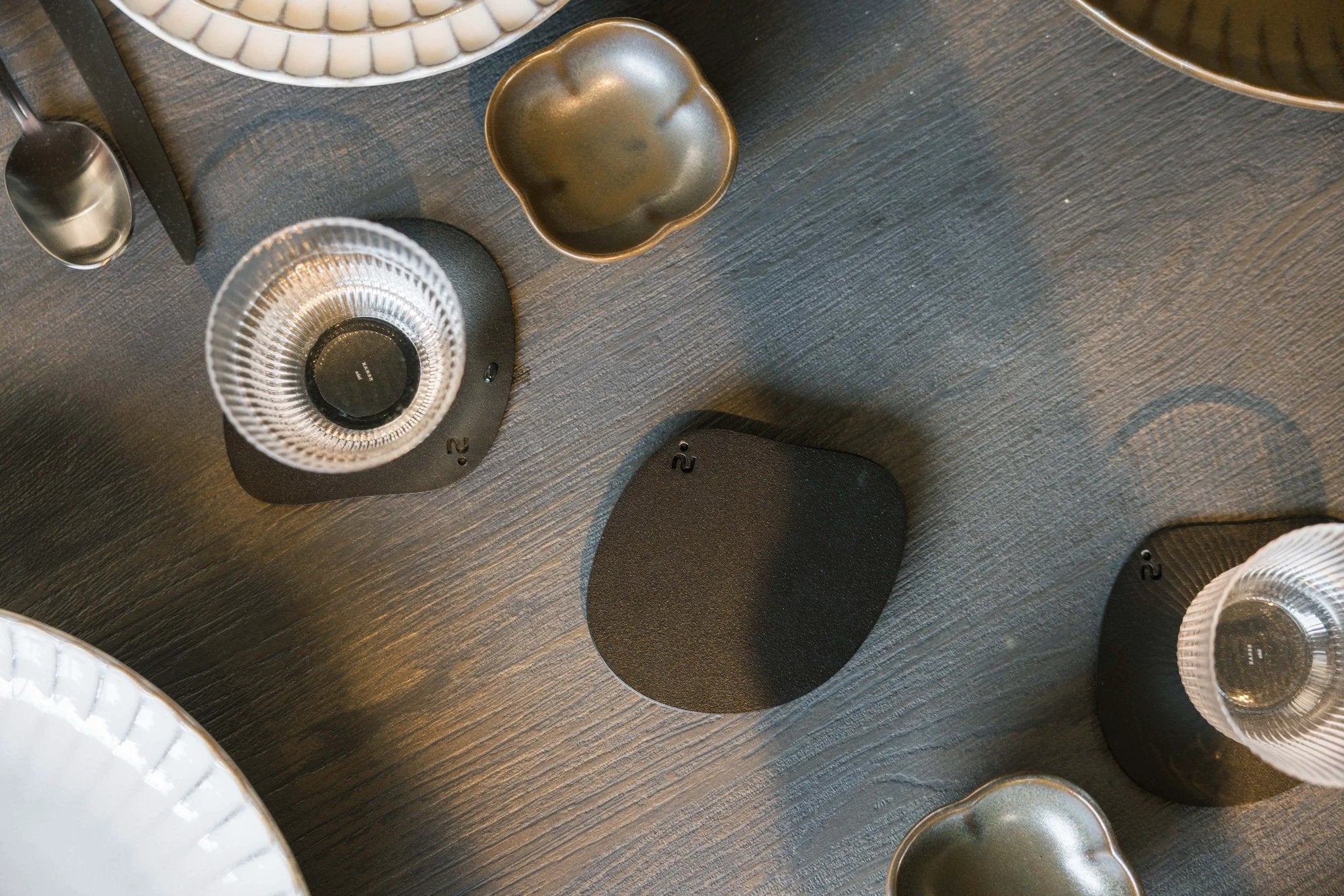 Onderzetters ORGA | 2 kleuren by Steelful