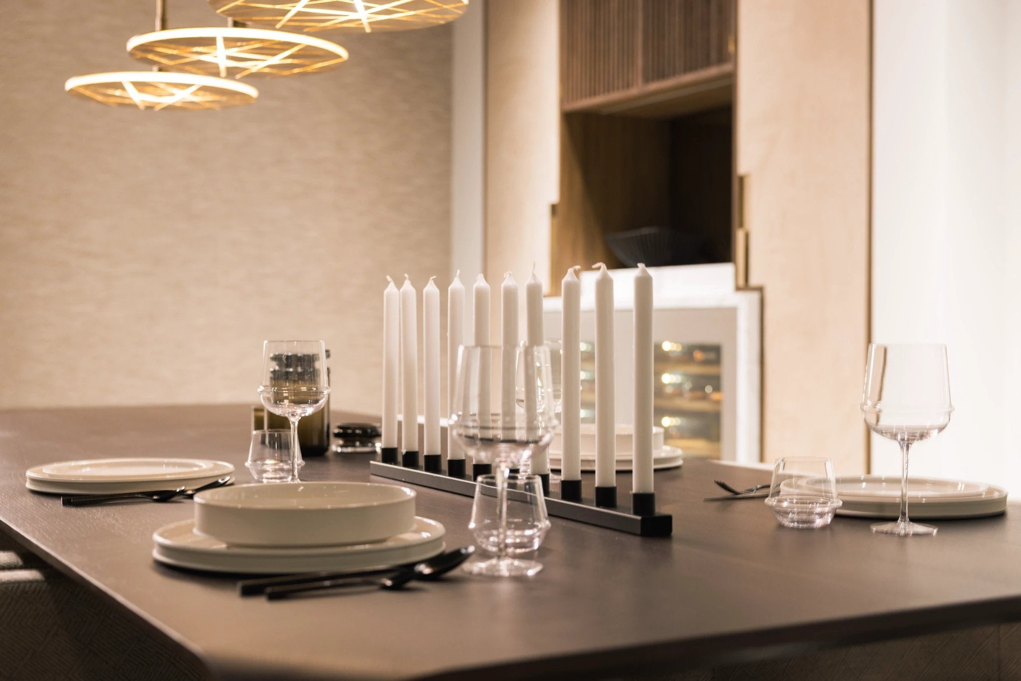 Kaarsenhouder CANDRO Large | 2 kleuren by Steelful