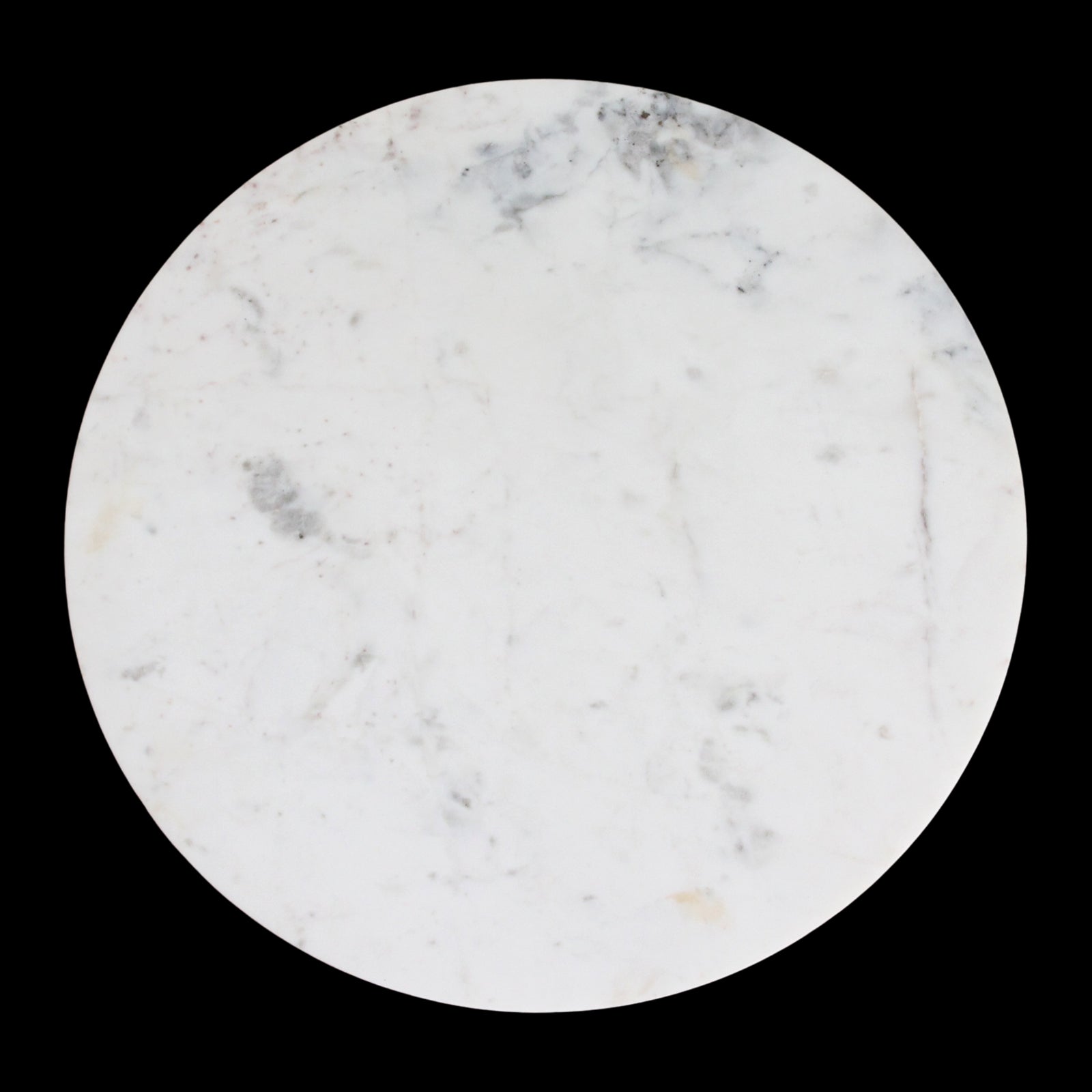 bijzettafel Marmer rond wit by Raw Materials Amsterdam