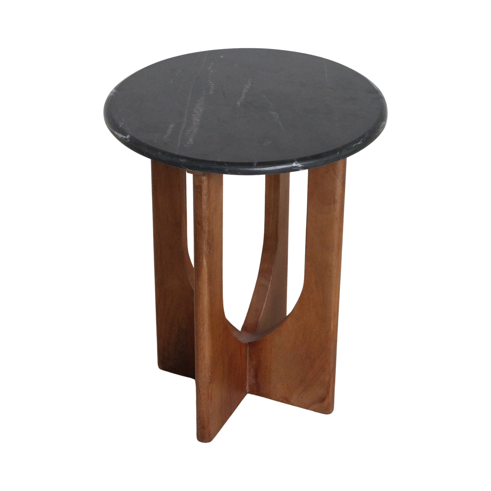 bijzettafel Brunei marmeren - zwart by Raw Materials Amsterdam