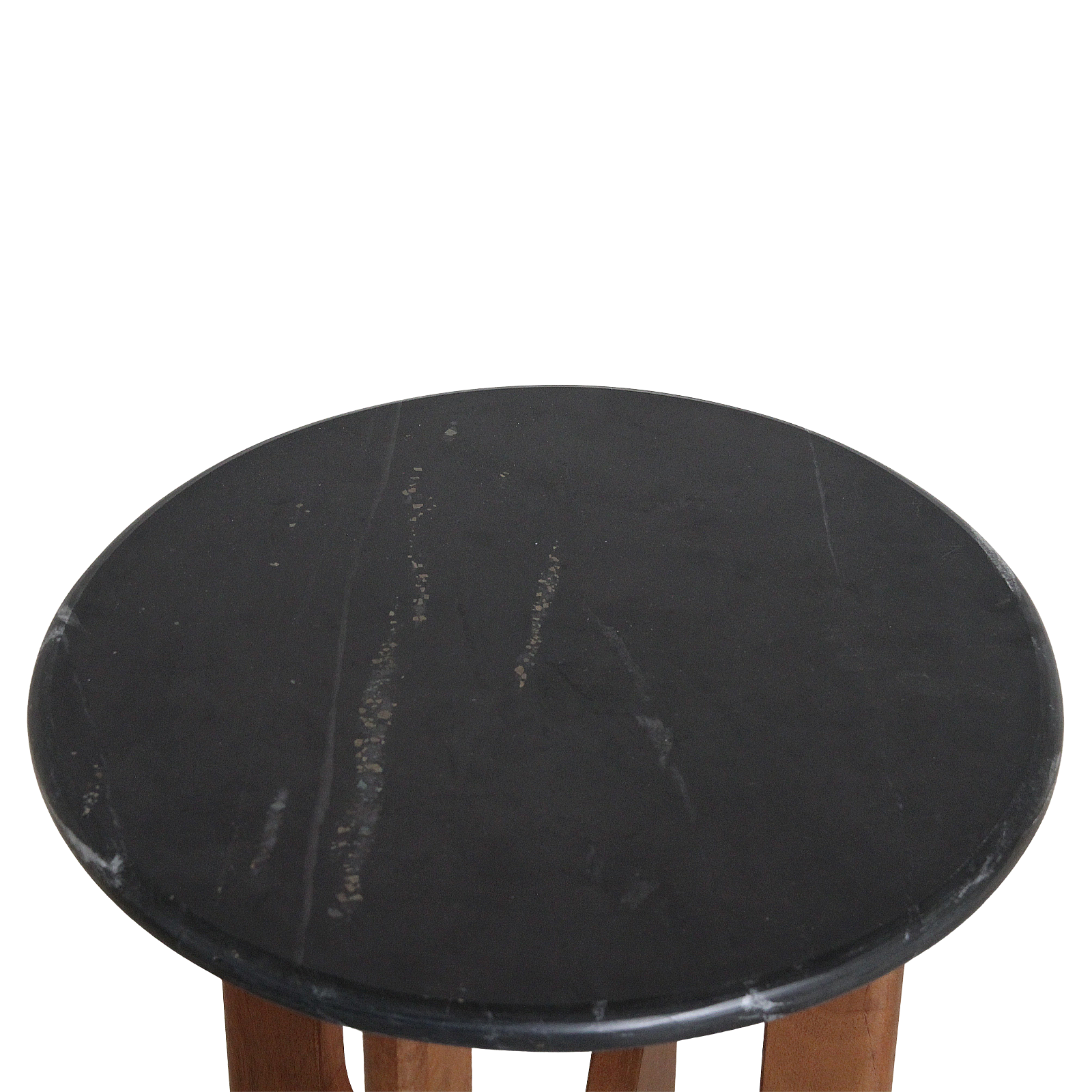 bijzettafel Brunei marmeren - zwart by Raw Materials Amsterdam