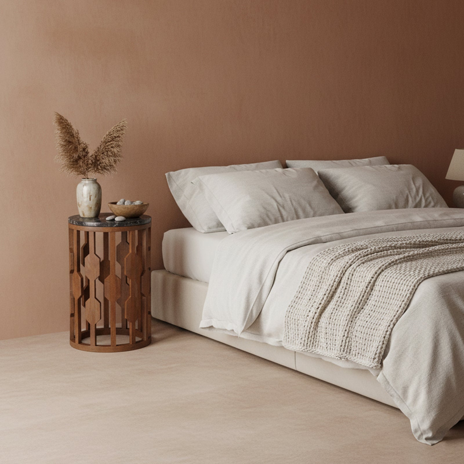 bijzettafel Lampung marmeren -zwart by Raw Materials Amsterdam